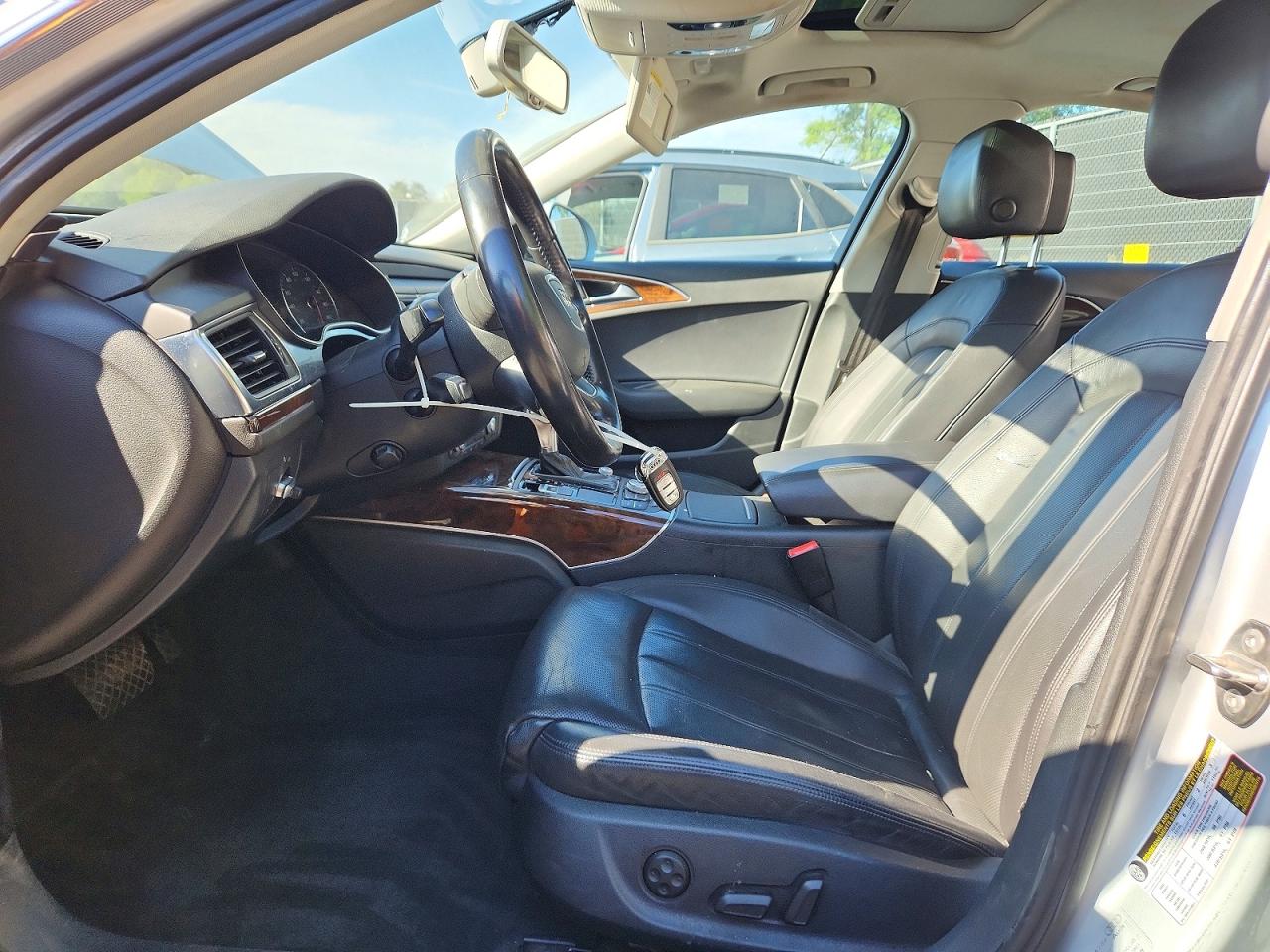 2012 Audi A6 Silver vin: WAUBGAFC3CN017083