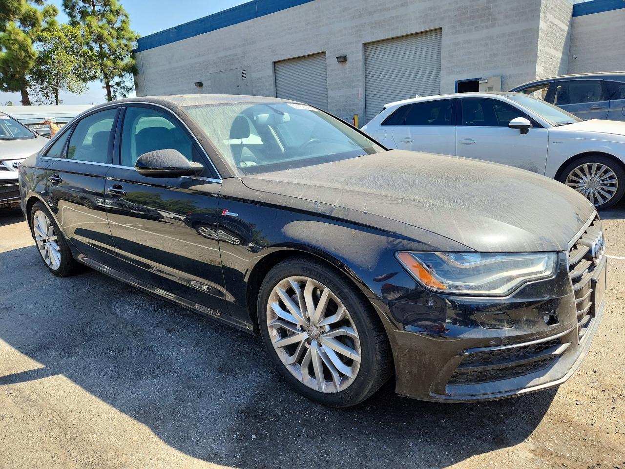2012 Audi A6 Black vin: WAUBGAFC4CN007386