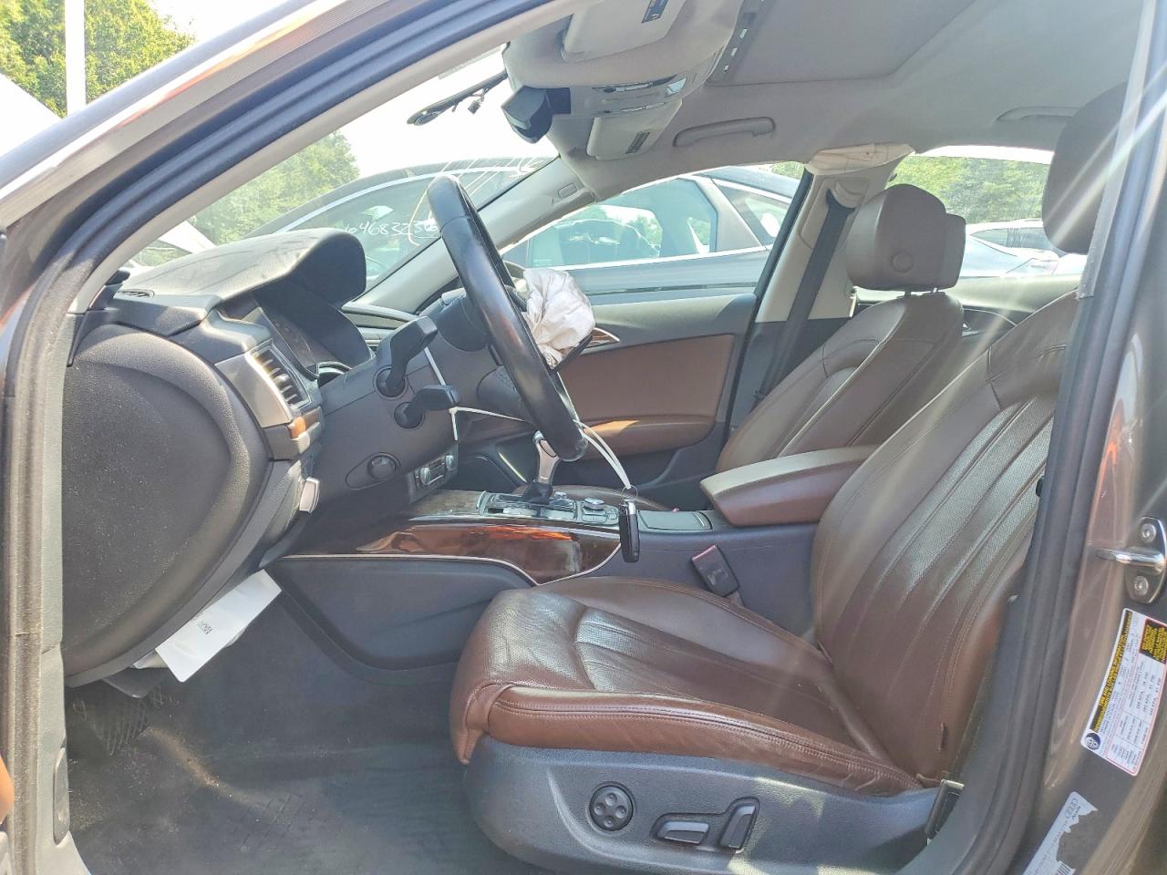 2012 Audi A6 Серый vin: WAUBGAFC4CN023359
