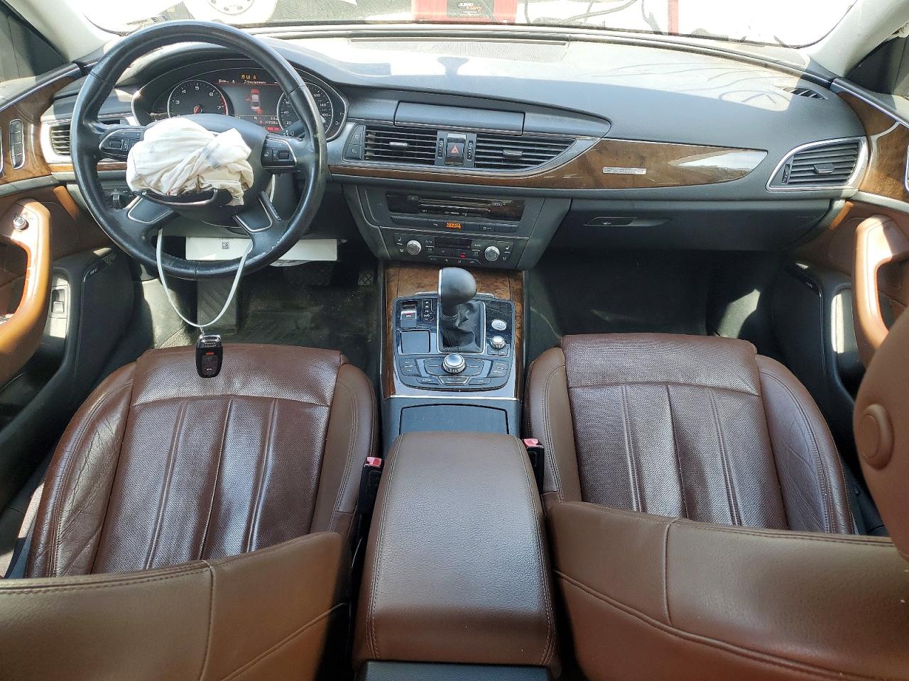 2012 Audi A6 Серый vin: WAUBGAFC4CN023359