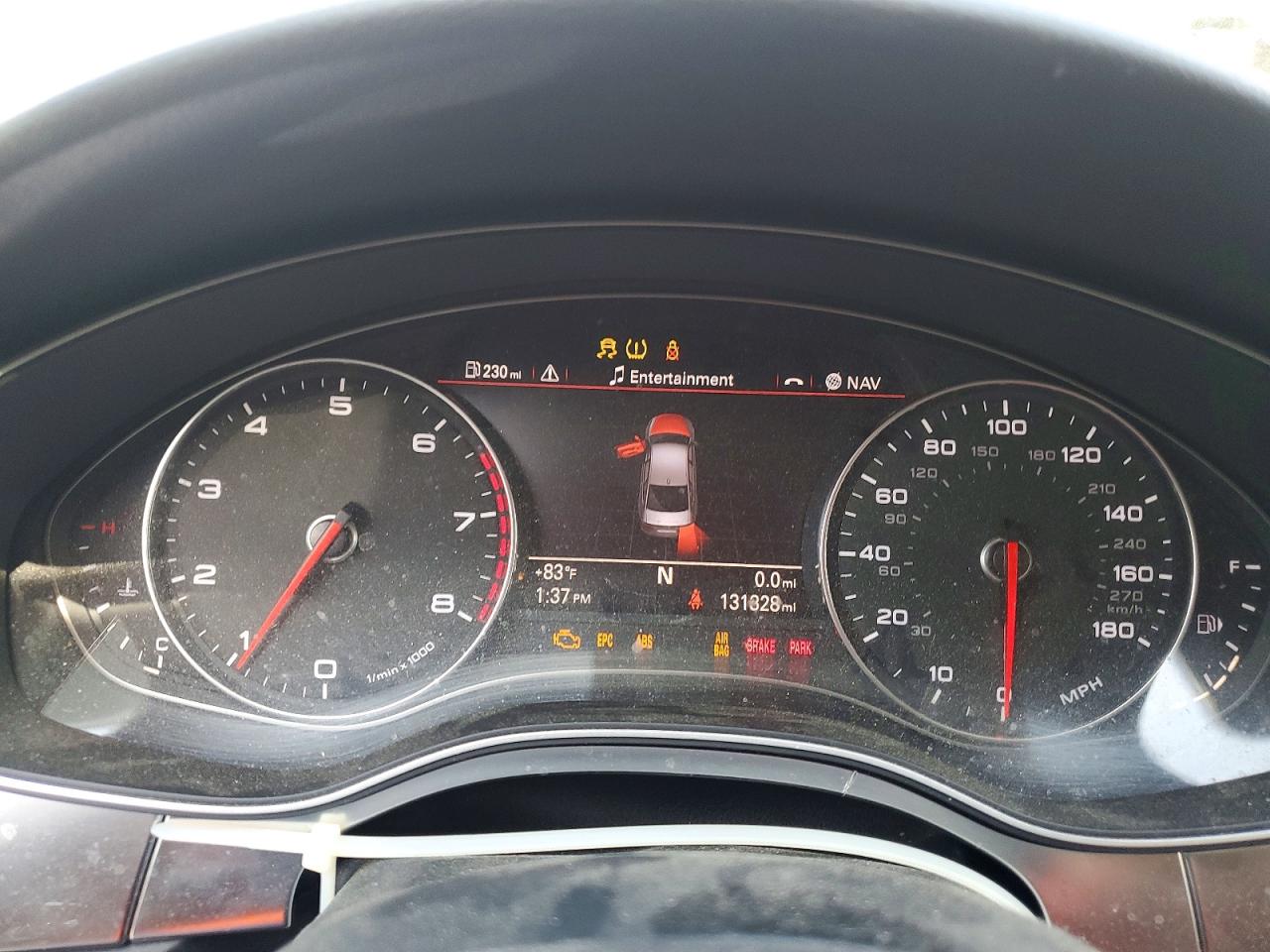 2012 Audi A6 Серый vin: WAUBGAFC4CN023359