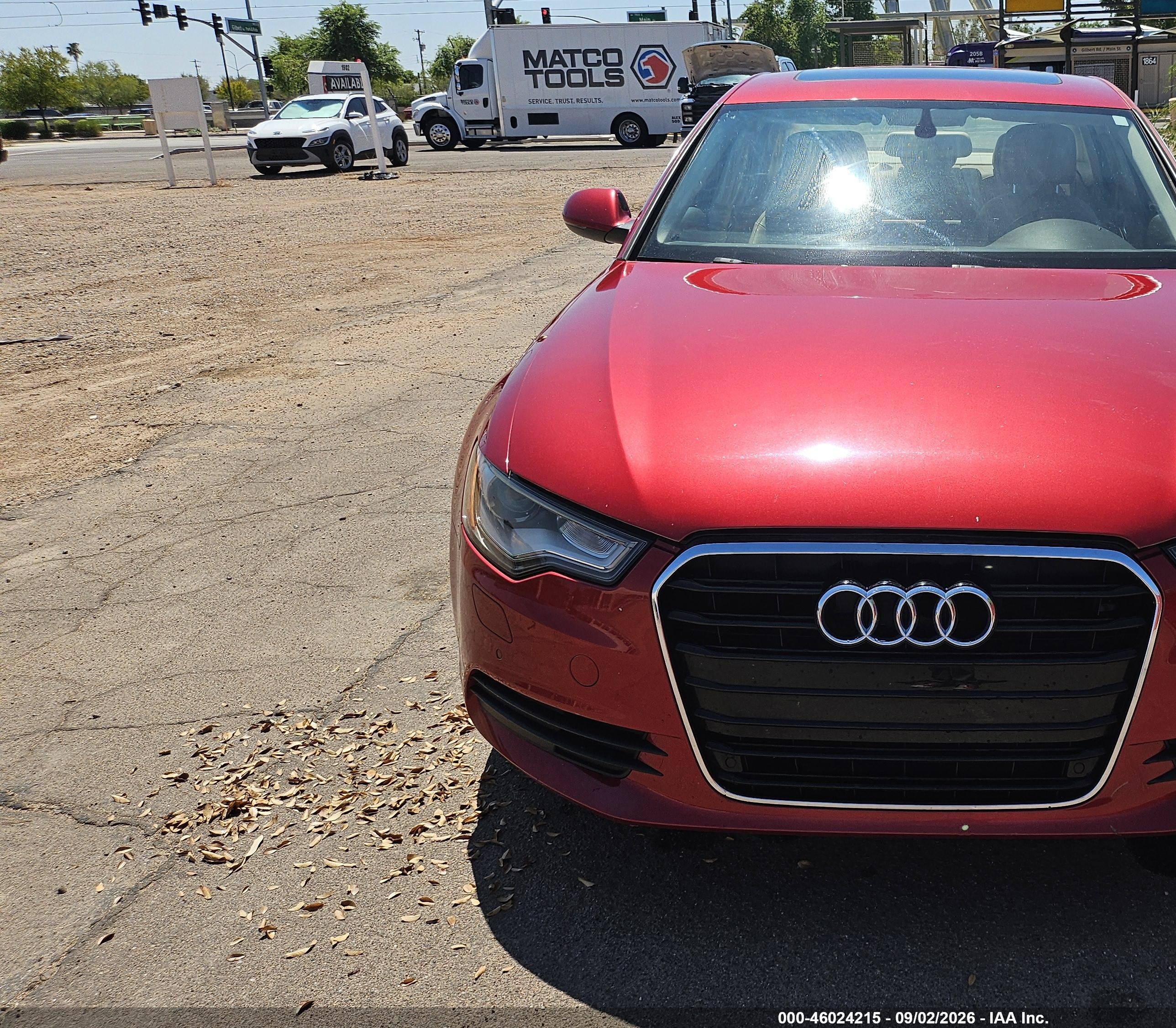 2012 Audi A6 3.0 Premium Красный vin: WAUBGAFC6CN004392