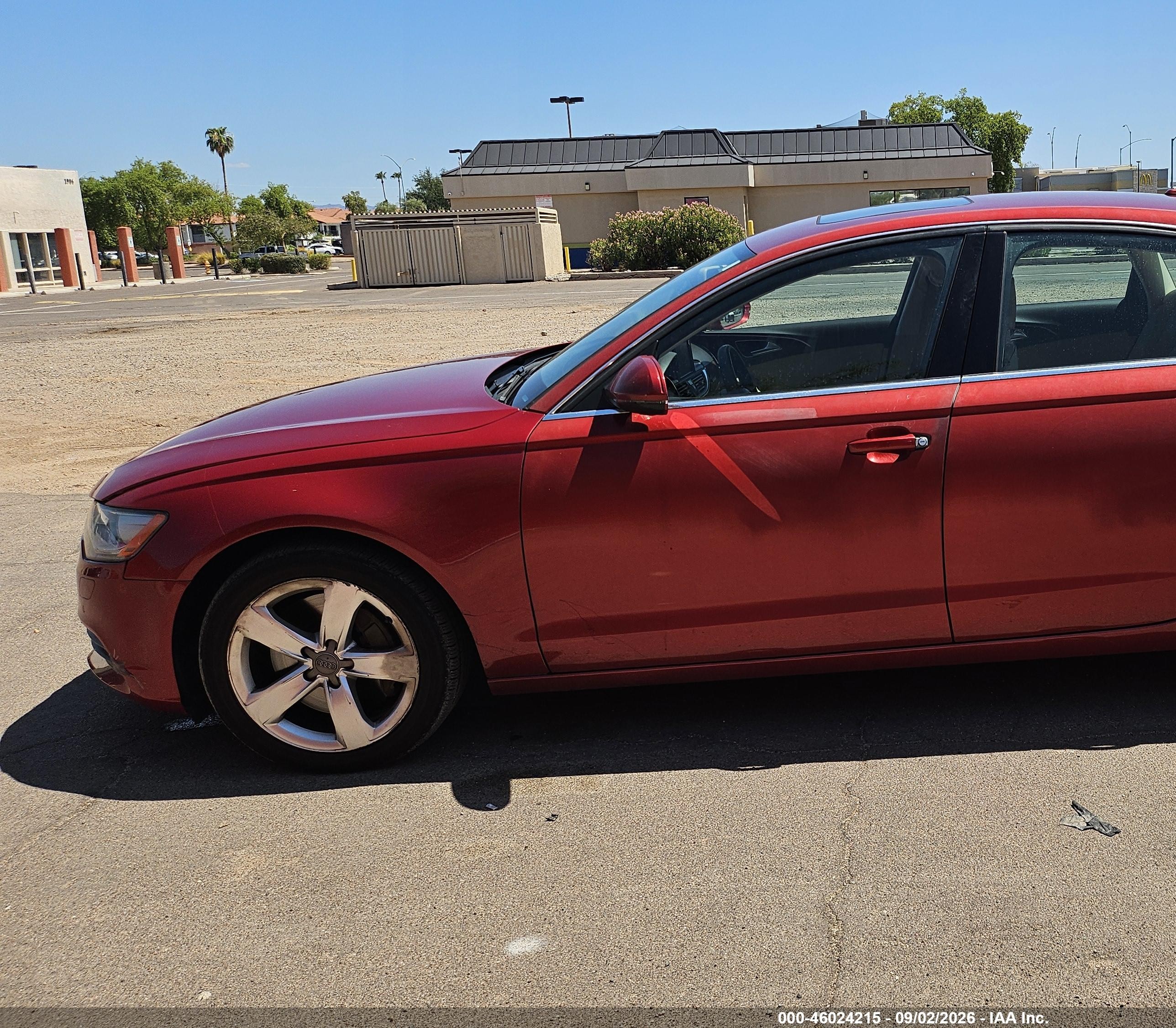 2012 Audi A6 3.0 Premium Красный vin: WAUBGAFC6CN004392
