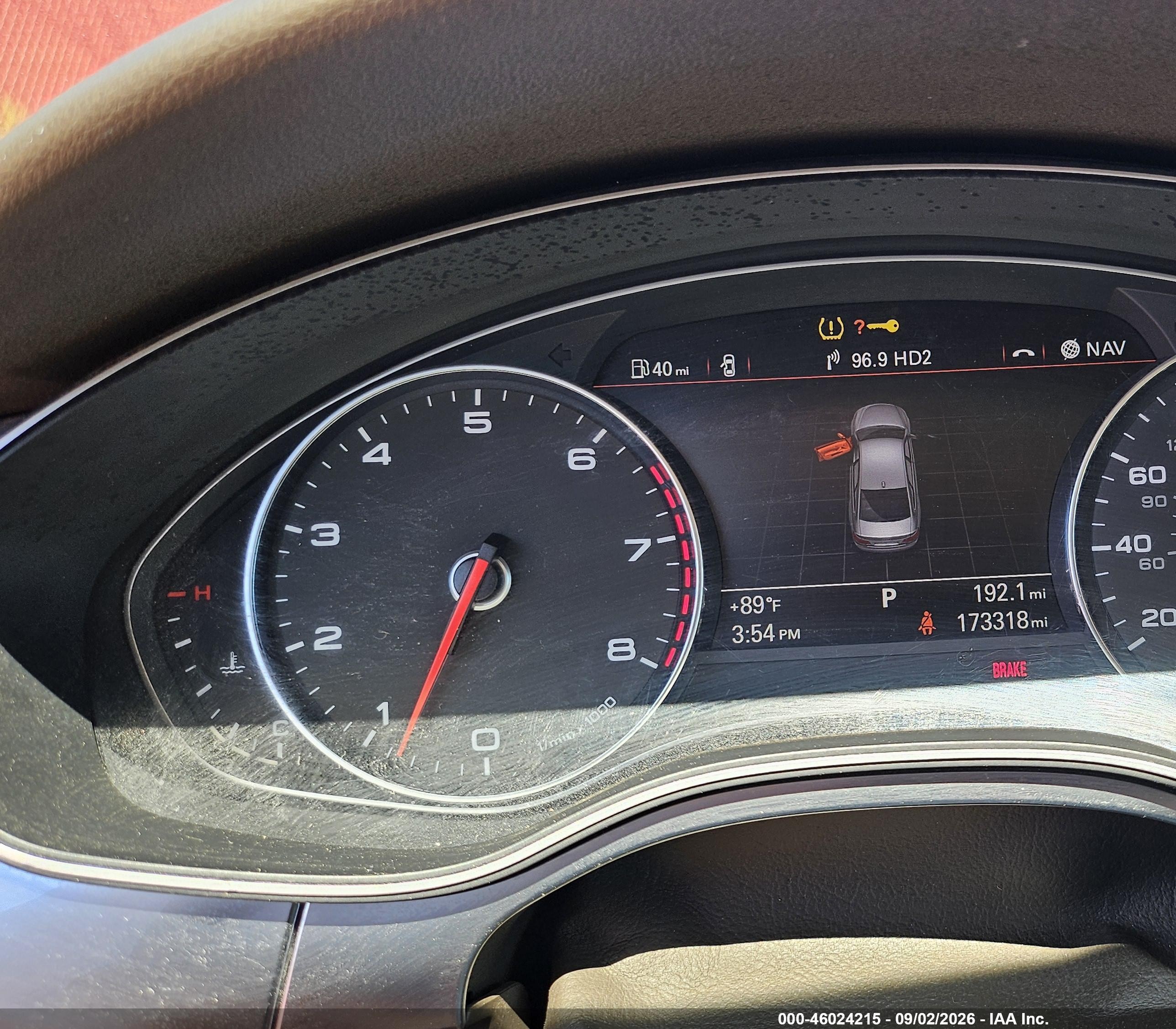 2012 Audi A6 3.0 Premium Красный vin: WAUBGAFC6CN004392