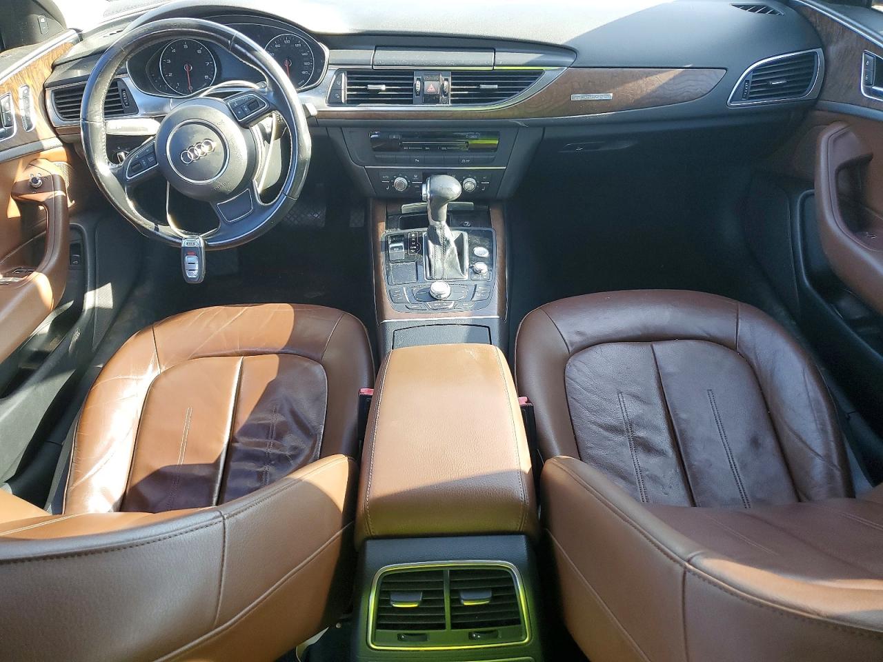 2012 Audi A6 Black vin: WAUBGAFC6CN007499