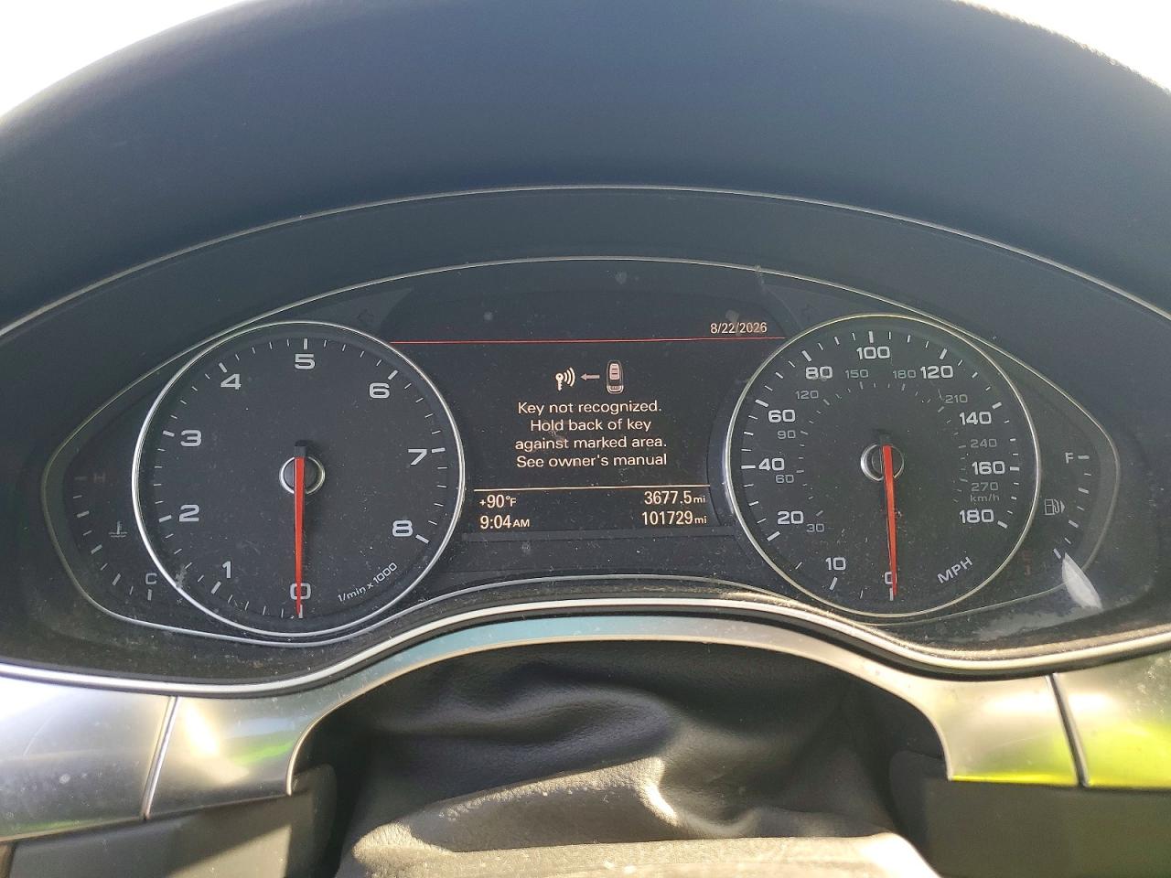 2012 Audi A6 Black vin: WAUBGAFC6CN007499