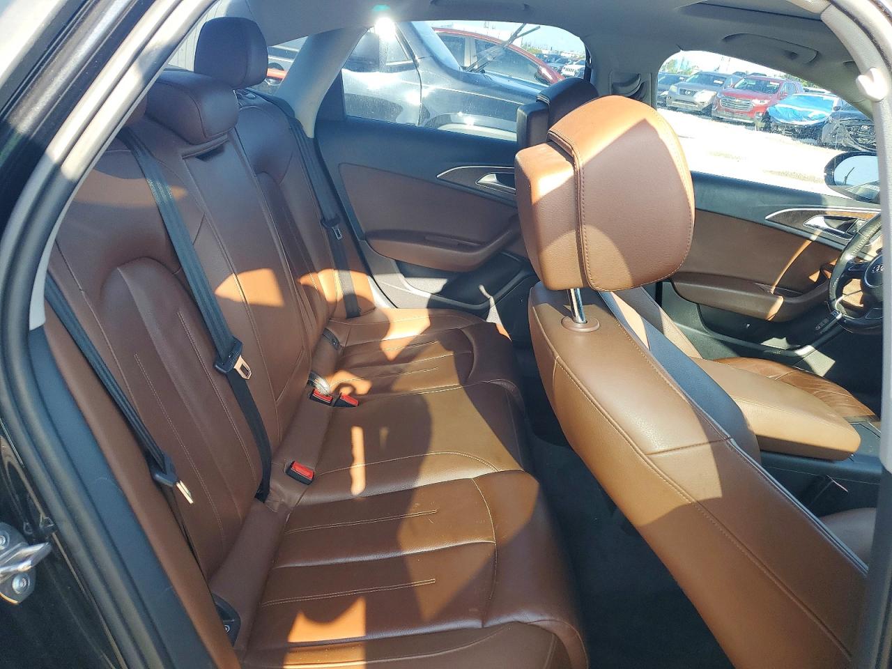 2012 Audi A6 Black vin: WAUBGAFC6CN007499
