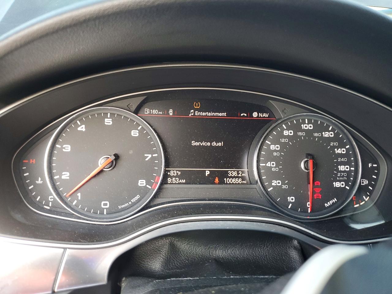 2012 Audi A6 3.0 Quattro Black vin: WAUBGAFC7CN015790