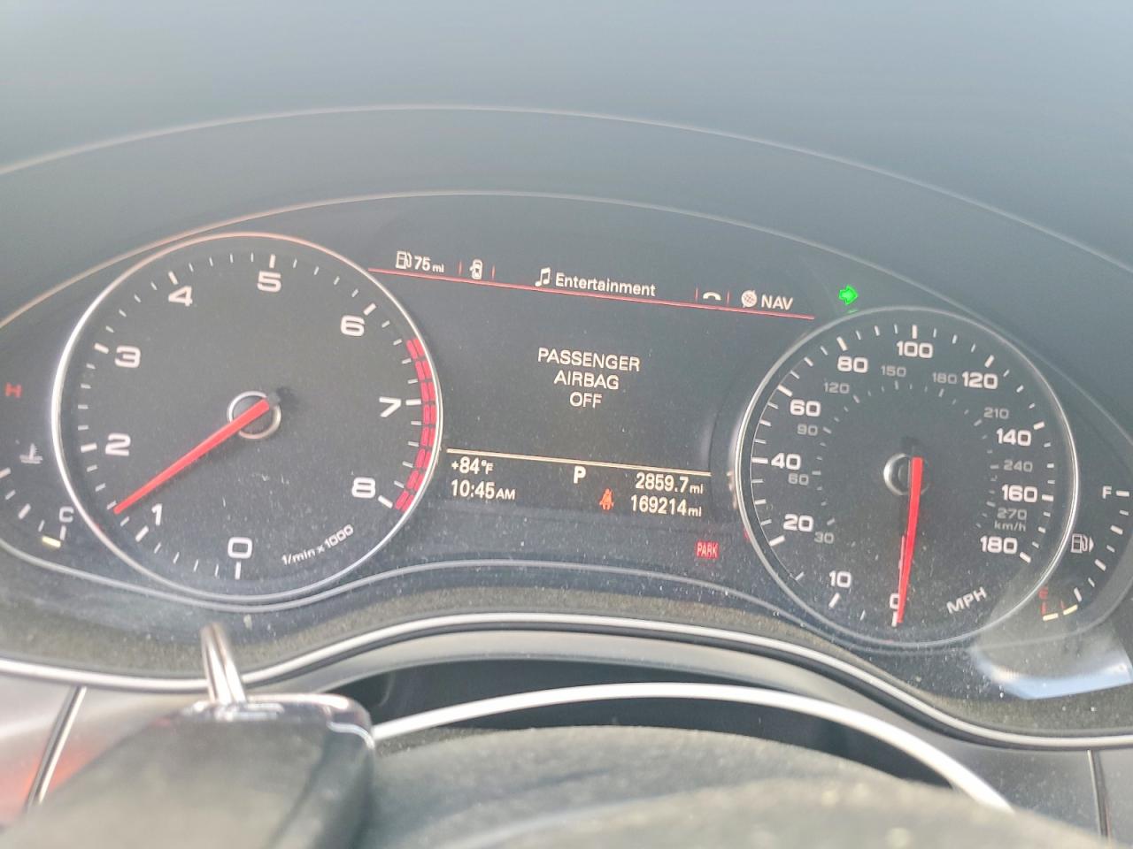 2012 Audi A6 Silver vin: WAUBGAFC8CN029245