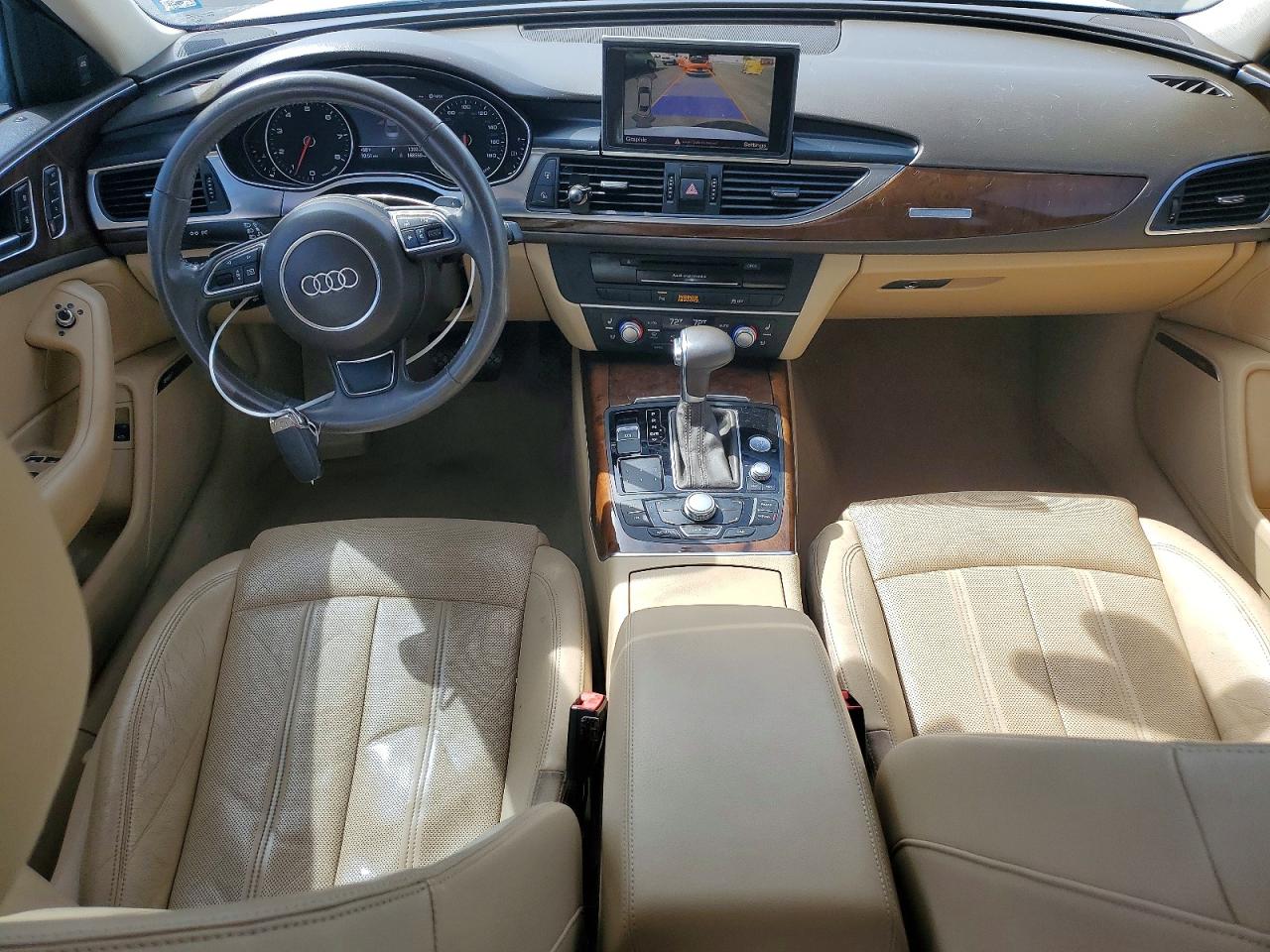 2012 Audi A6 Белый vin: WAUBGAFC9CN003091