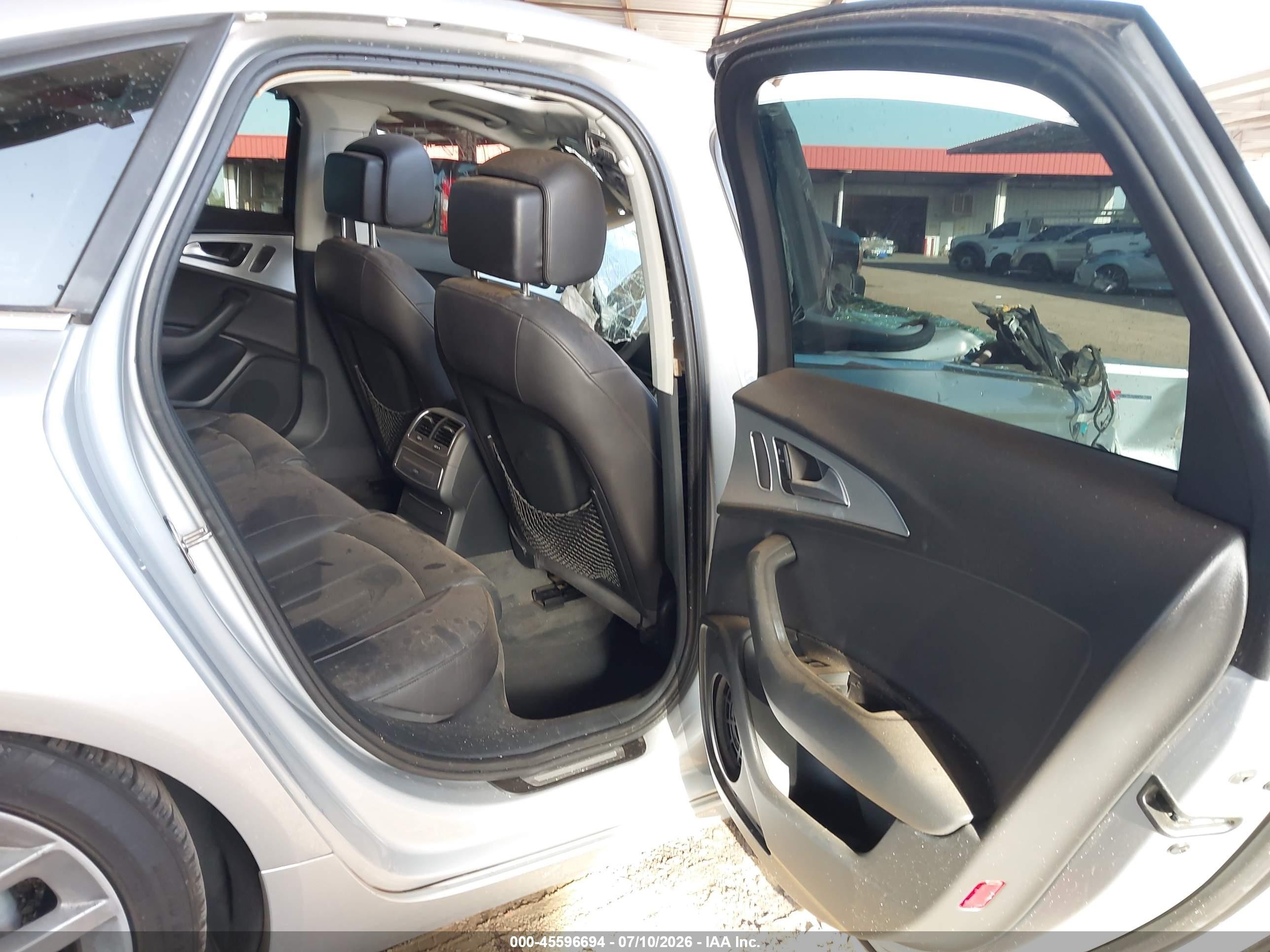 2012 Audi A6 3.0t Premium Plus Серебряный vin: WAUBGAFCXCN007392