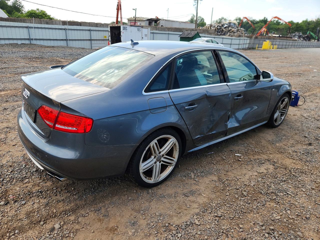 2012 Audi S4 Premium Plus Серый vin: WAUBGAFL0CA043390
