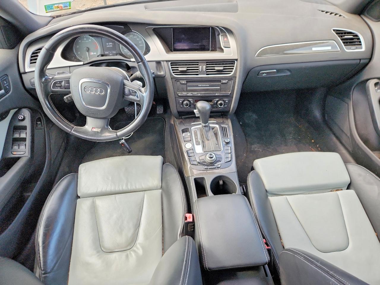 2012 Audi S4 Premium Plus Серый vin: WAUBGAFL0CA043390