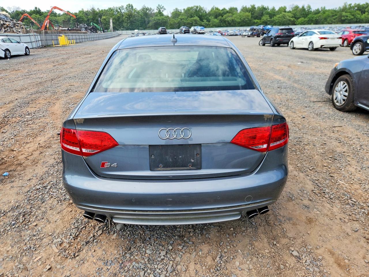 2012 Audi S4 Premium Plus Серый vin: WAUBGAFL0CA043390