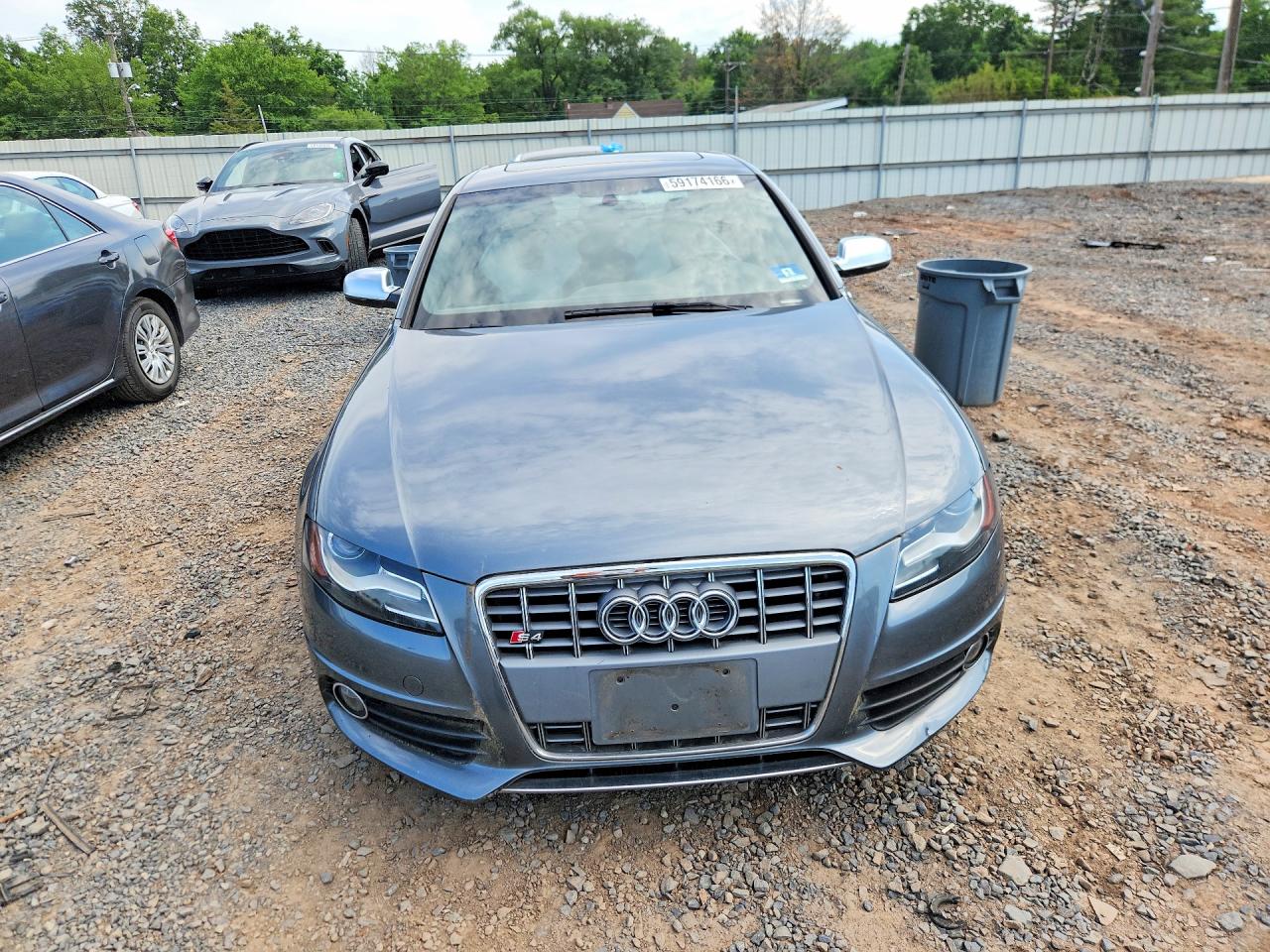2012 Audi S4 Premium Plus Серый vin: WAUBGAFL0CA043390