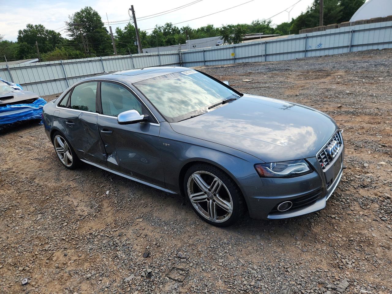 2012 Audi S4 Premium Plus Серый vin: WAUBGAFL0CA043390