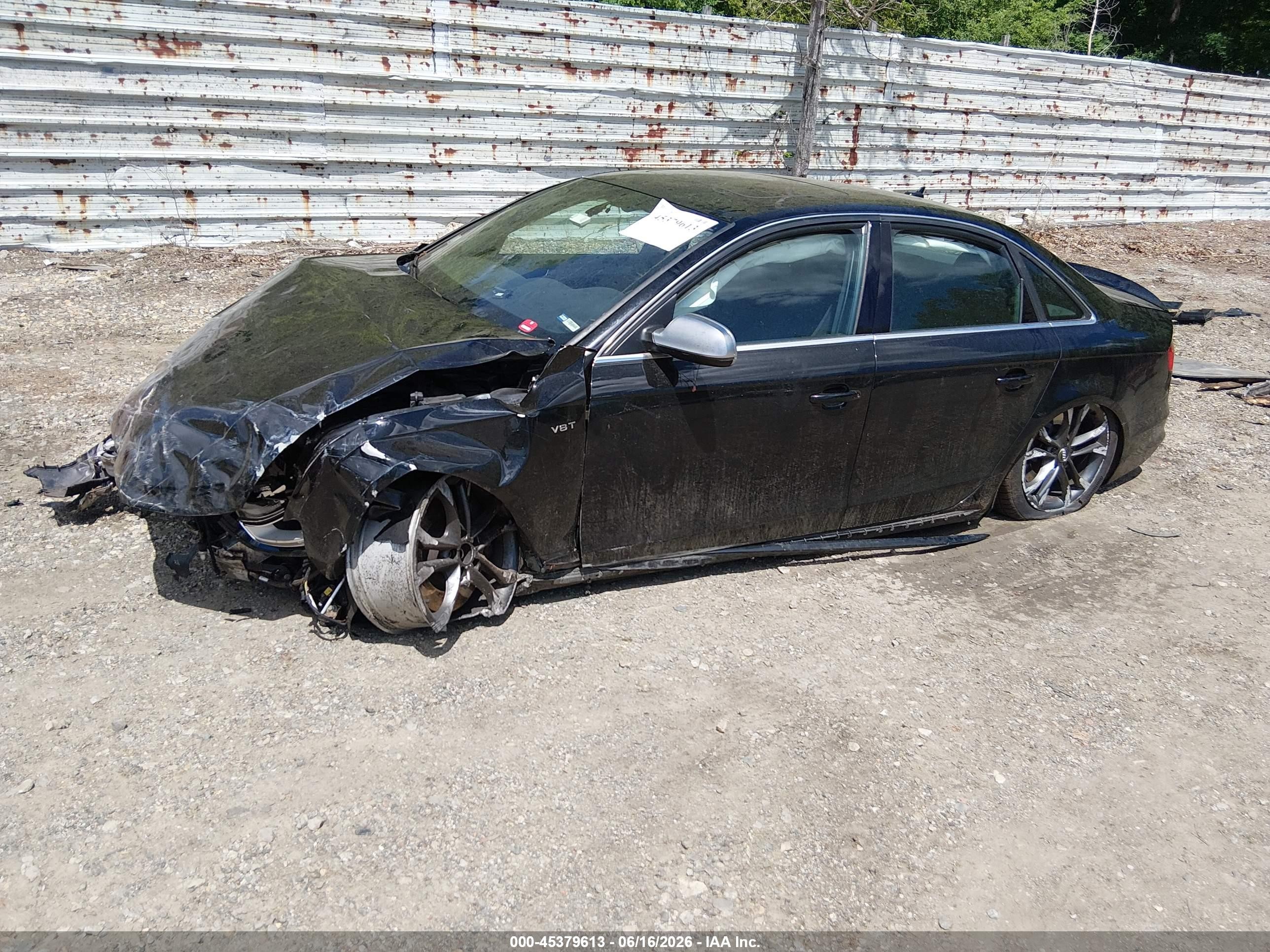 2013 Audi S4 3.0t Premium Plus Black vin: WAUBGAFL0DA168844