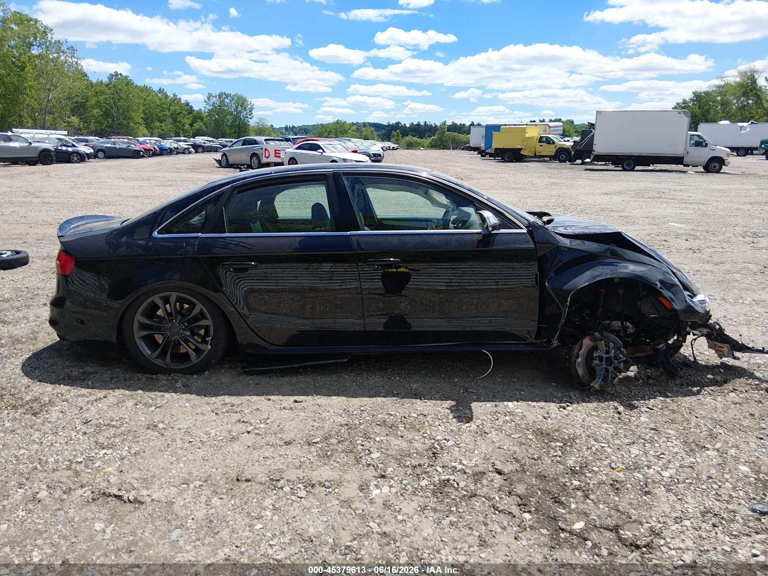 2013 Audi S4 3.0t Premium Plus Black vin: WAUBGAFL0DA168844