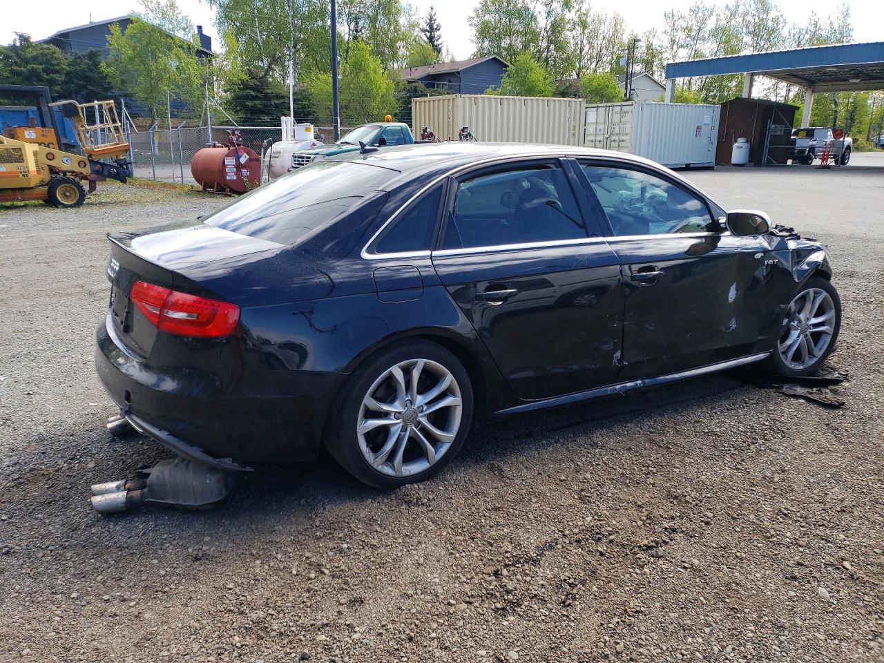 2013 Audi S4 Premium Plus Black vin: WAUBGAFL0DA221185