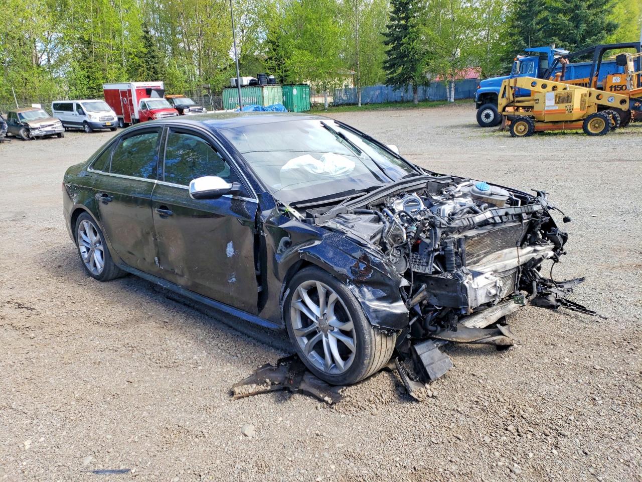 2013 Audi S4 Premium Plus Black vin: WAUBGAFL0DA221185
