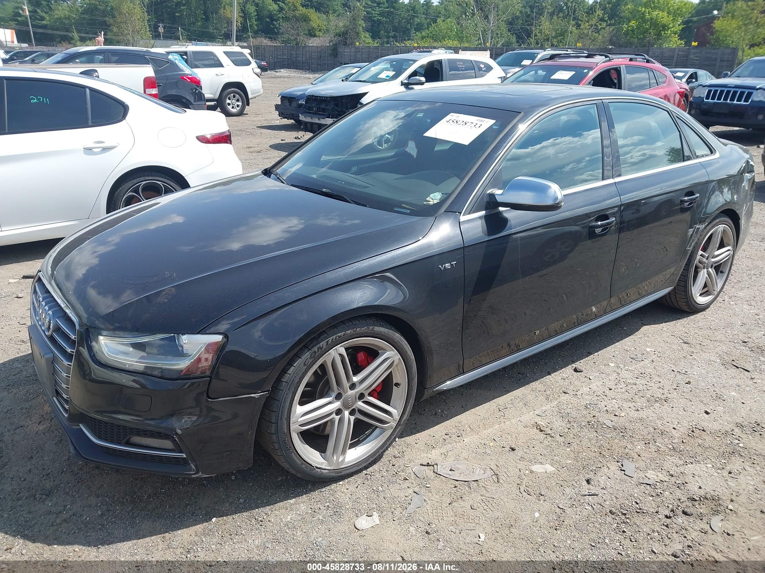 2014 Audi S4 3.0t Premium Plus Black vin: WAUBGAFL0EA031517