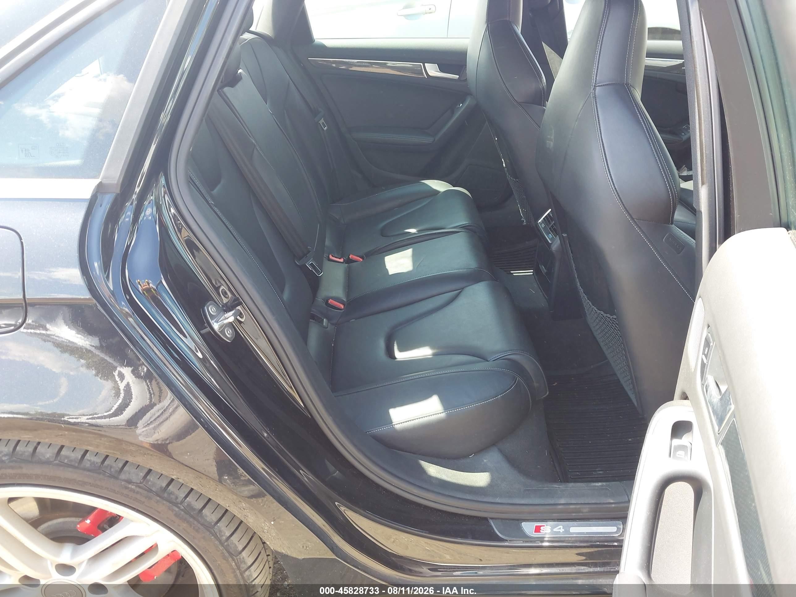2014 Audi S4 3.0t Premium Plus Black vin: WAUBGAFL0EA031517