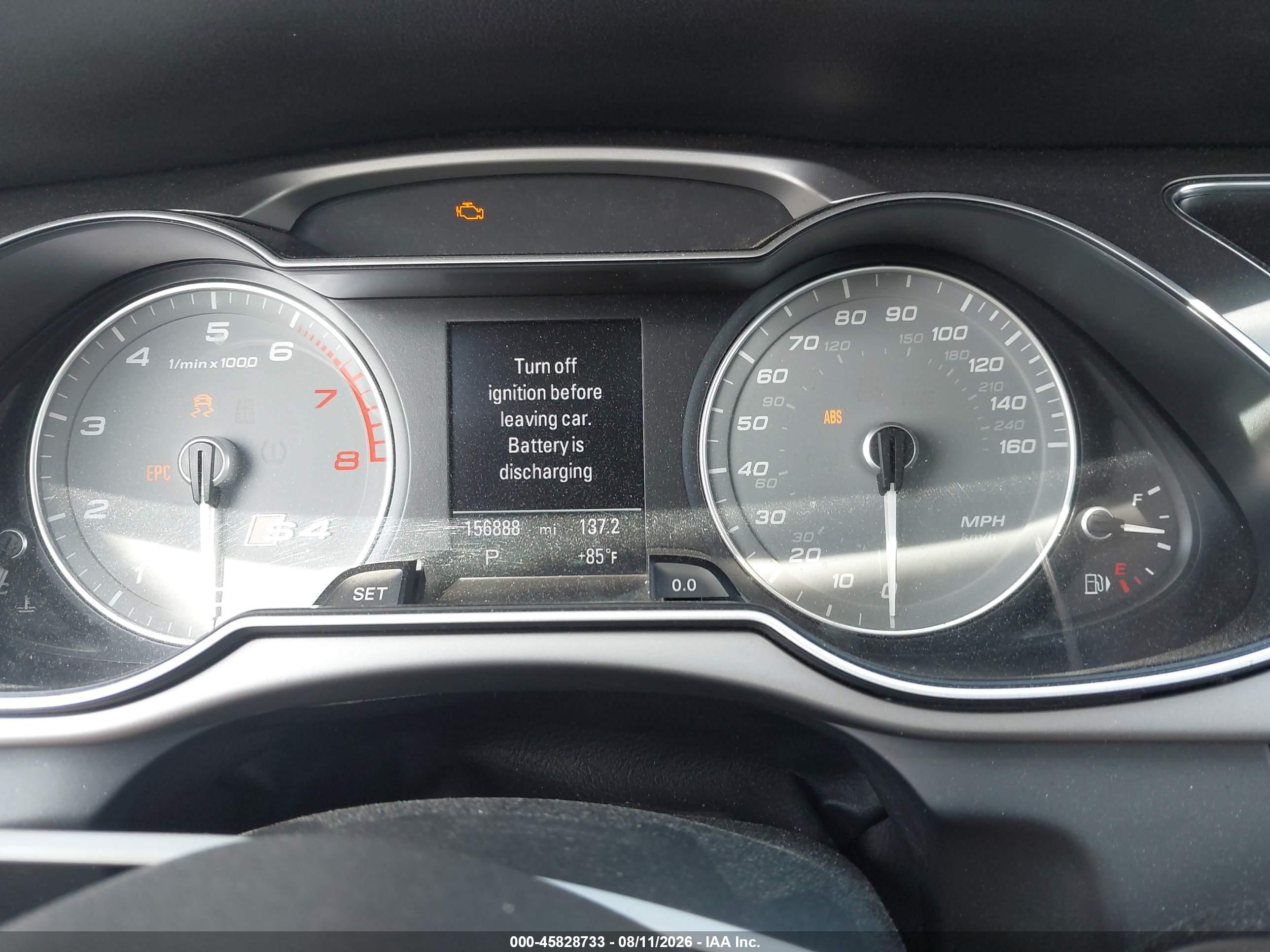 2014 Audi S4 3.0t Premium Plus Black vin: WAUBGAFL0EA031517