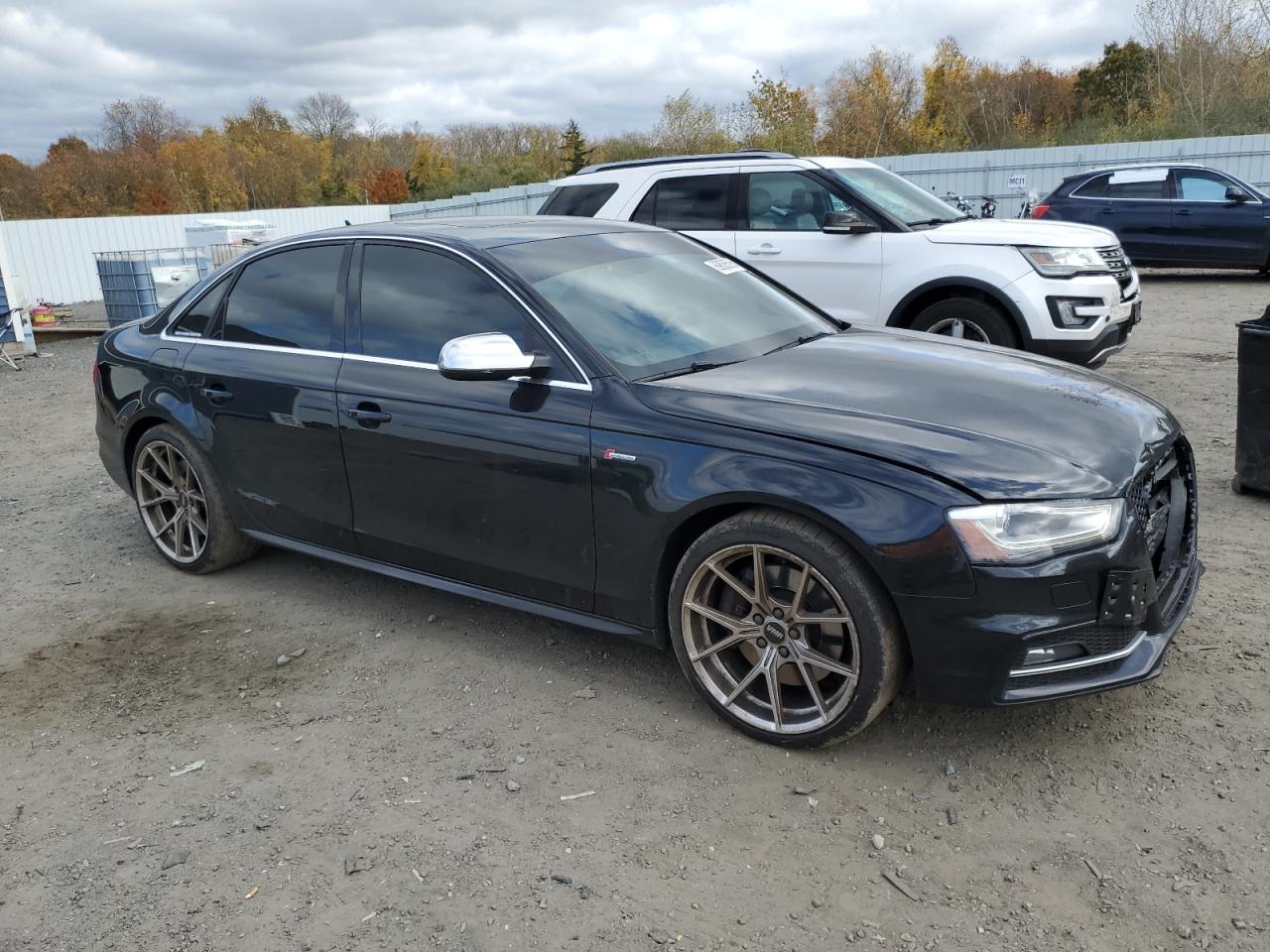 2014 Audi S4 Premium Plus Black vin: WAUBGAFL0EA117734
