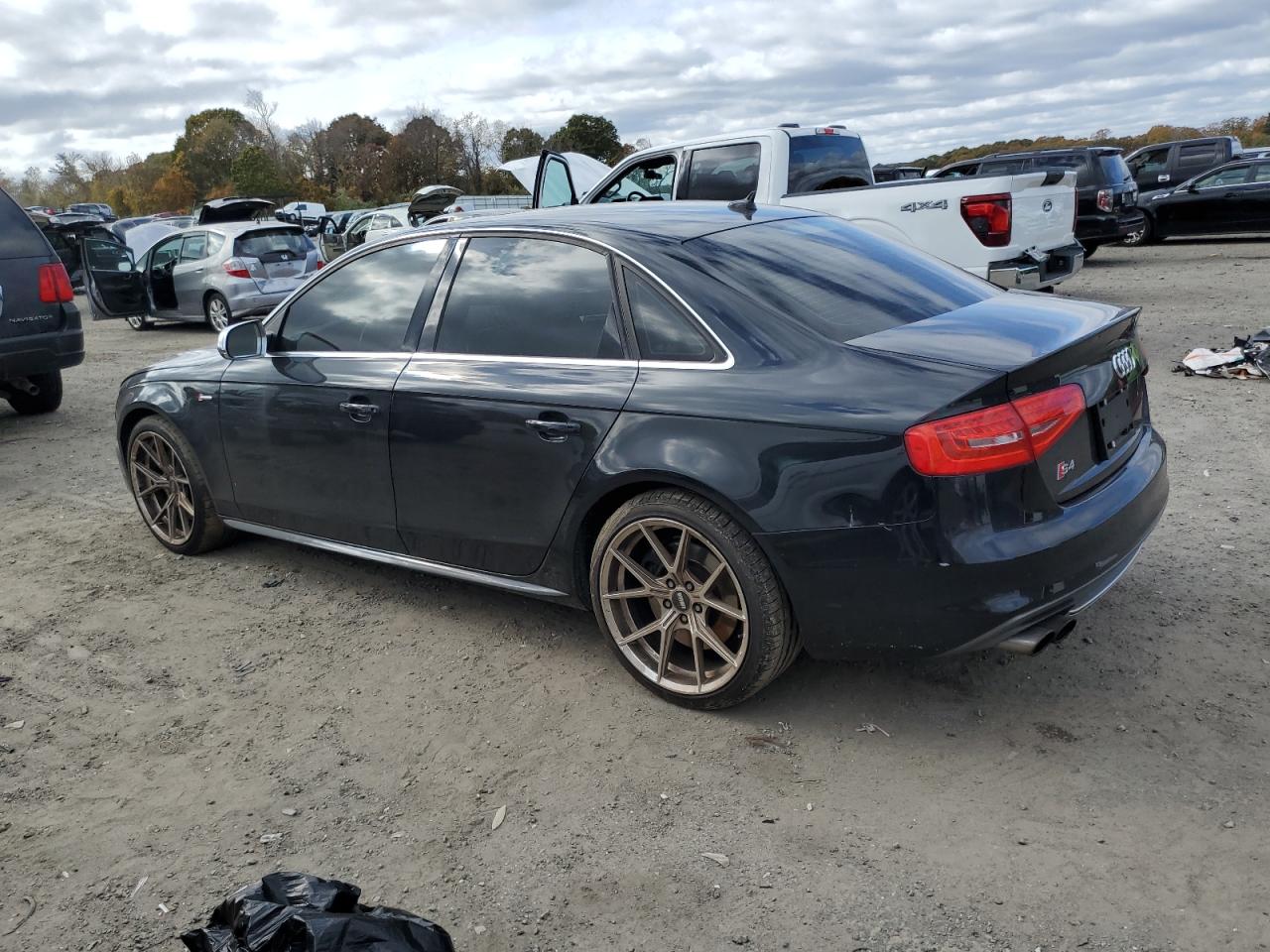 2014 Audi S4 Premium Plus Black vin: WAUBGAFL0EA117734