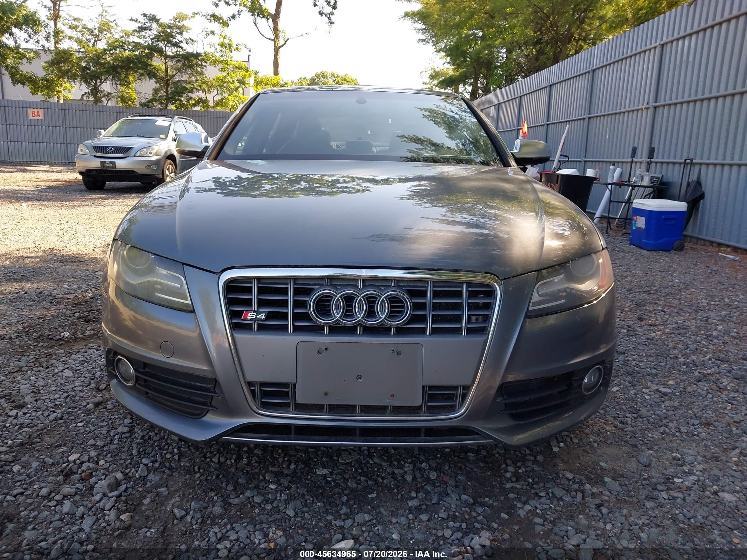 2012 Audi S4 Premium Plus Gray vin: WAUBGAFL1CA081176