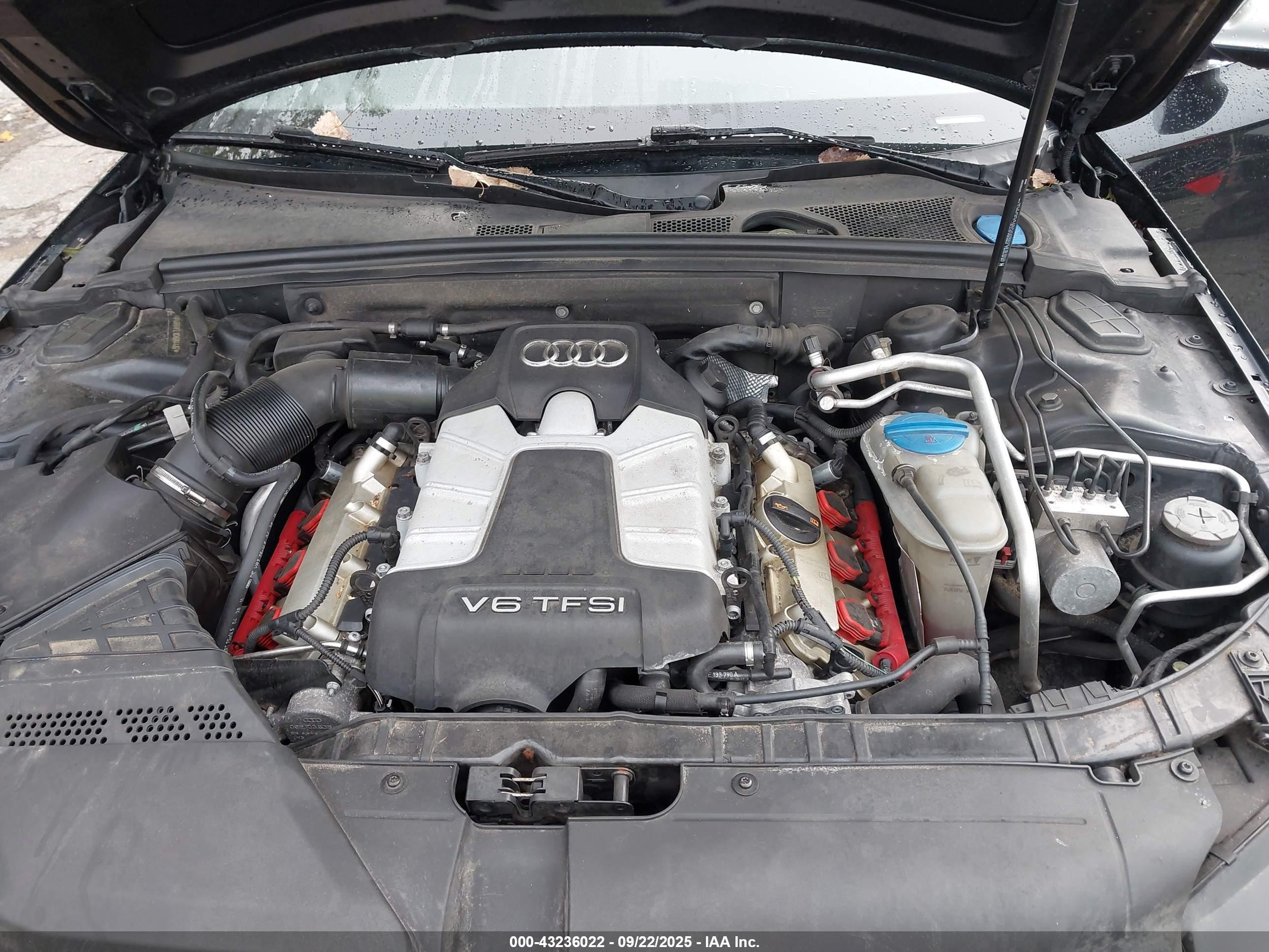 2012 Audi S4 3.0 Premium Plus Black vin: WAUBGAFL1CA084482