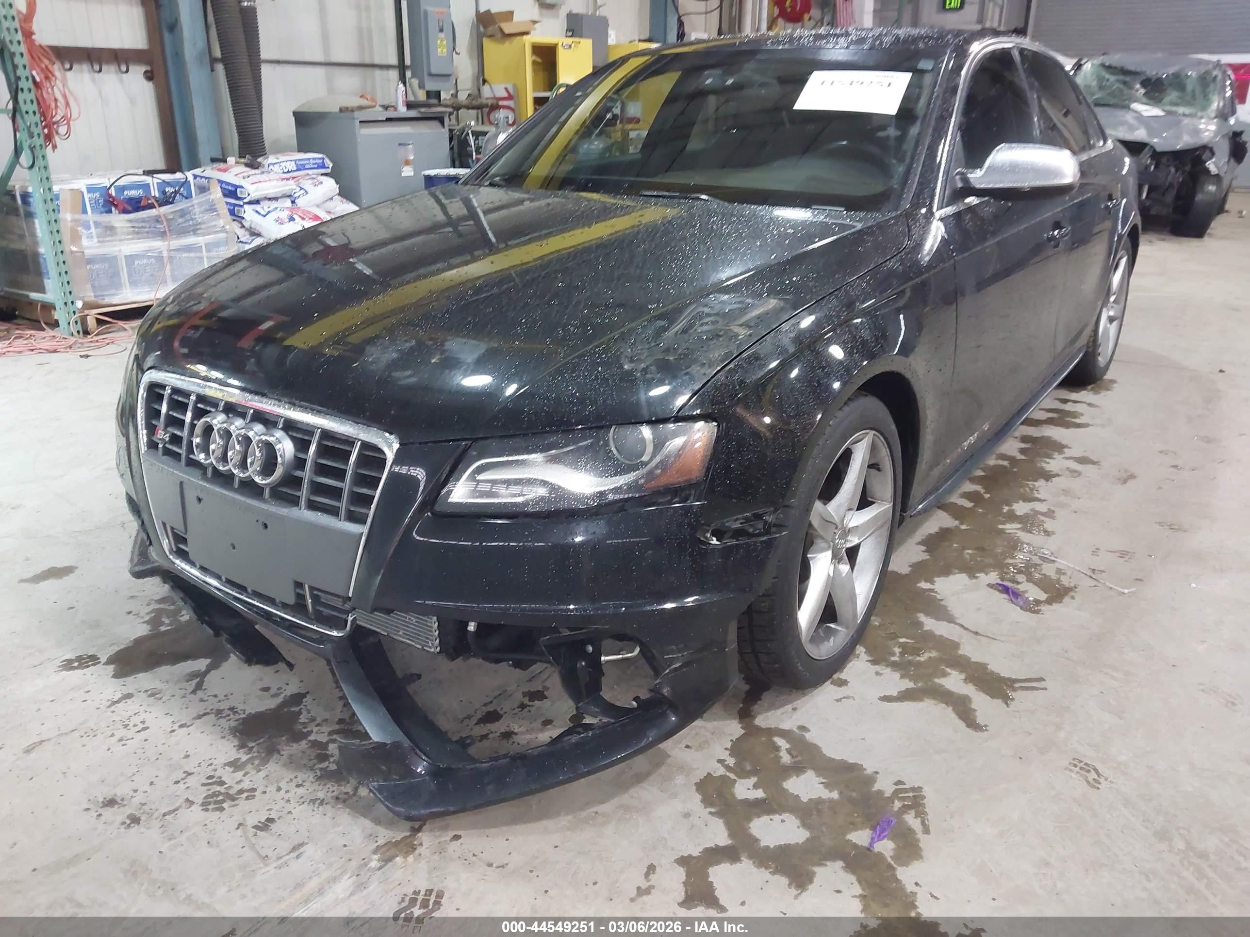 2012 Audi S4 3.0 Premium Plus Black vin: WAUBGAFL1CA084482
