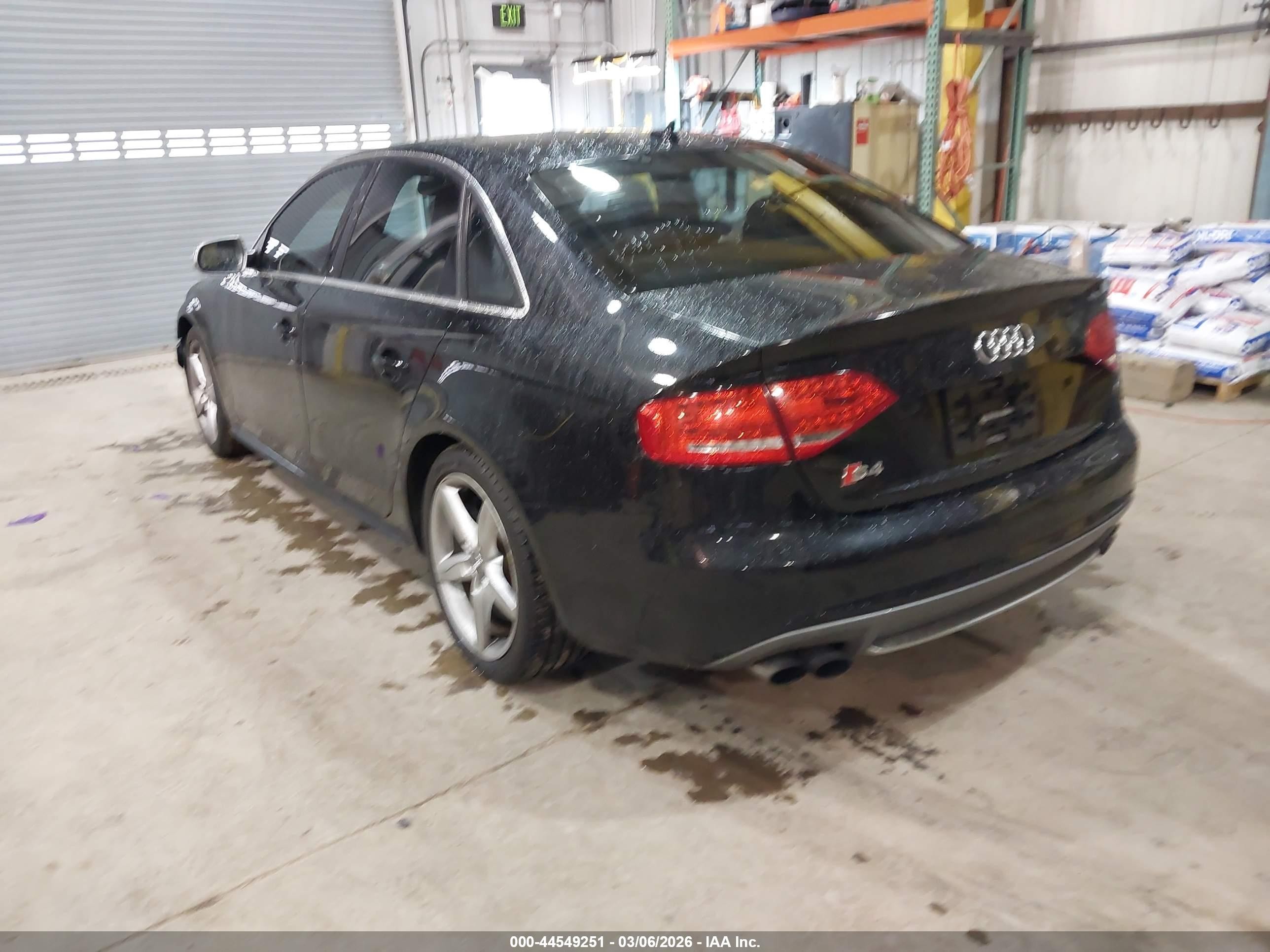 2012 Audi S4 3.0 Premium Plus Black vin: WAUBGAFL1CA084482