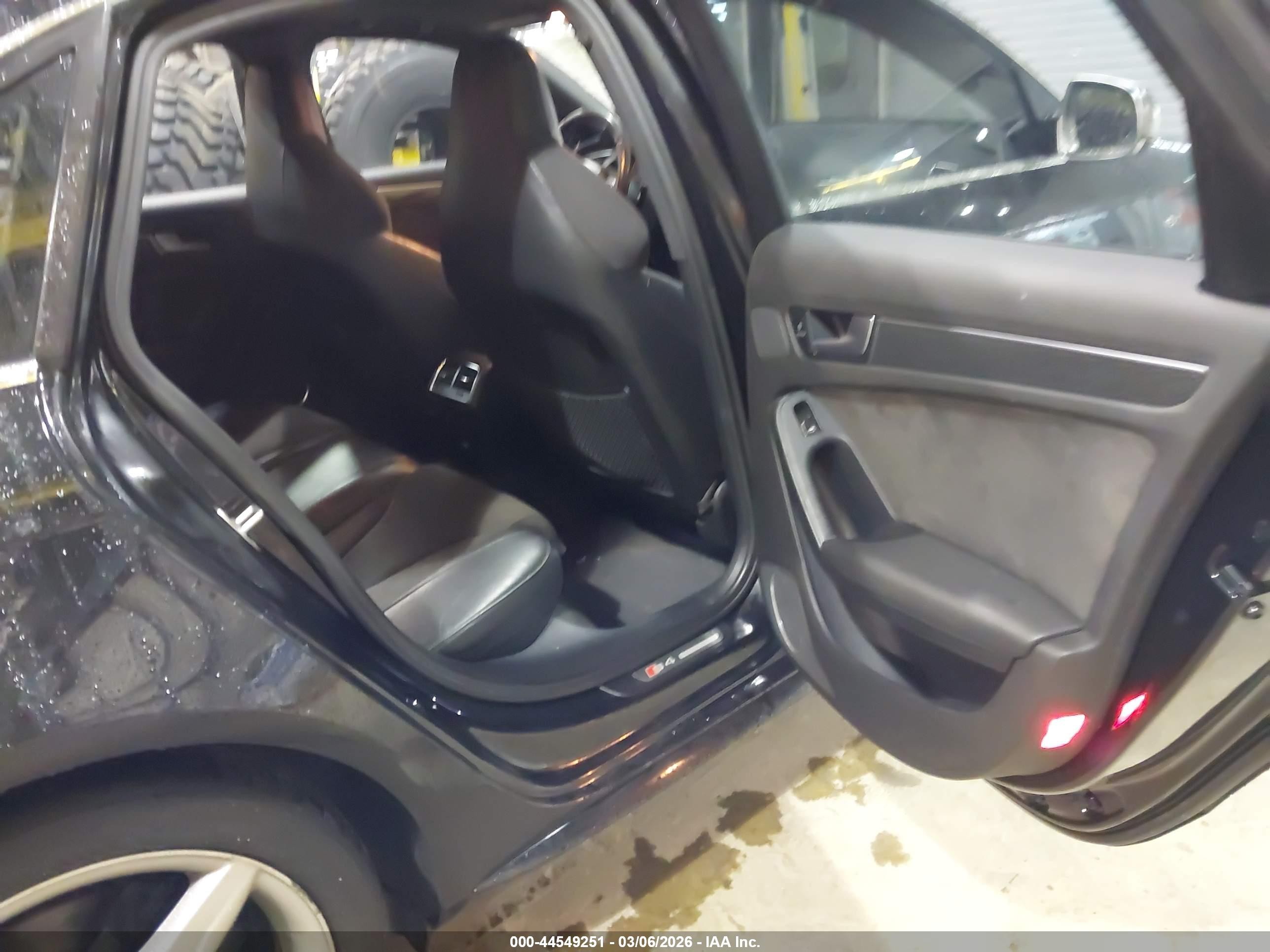 2012 Audi S4 3.0 Premium Plus Black vin: WAUBGAFL1CA084482