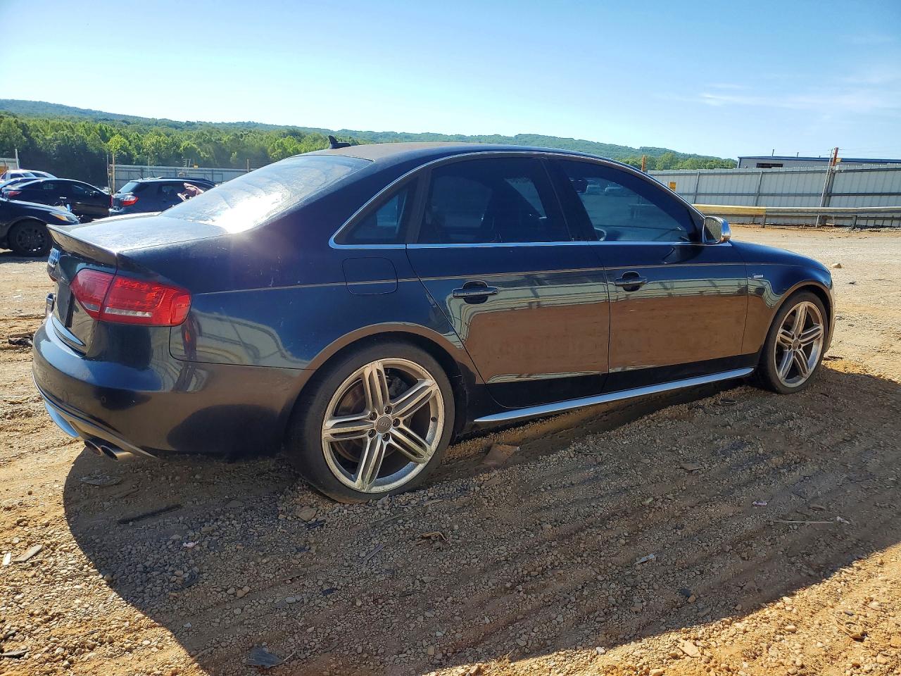 2012 Audi S4 Premium Plus Blue vin: WAUBGAFL1CA101488