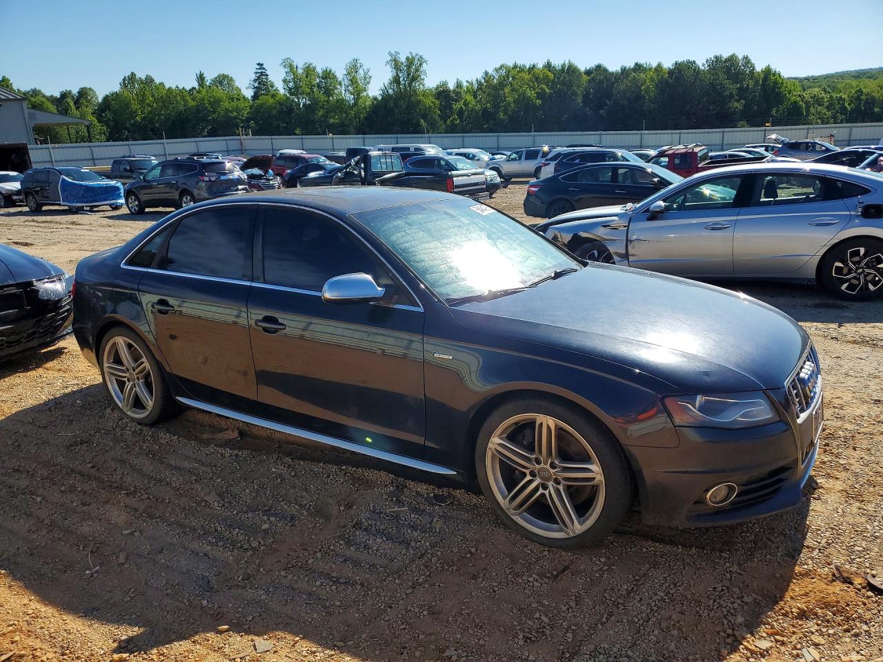 2012 Audi S4 Premium Plus Blue vin: WAUBGAFL1CA101488