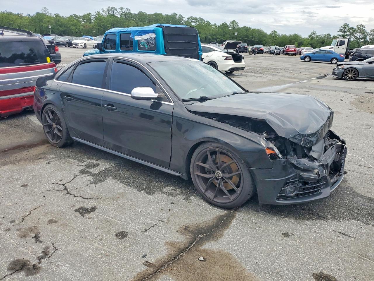 2012 Audi S4 Premium Plus Black vin: WAUBGAFL1CA113124