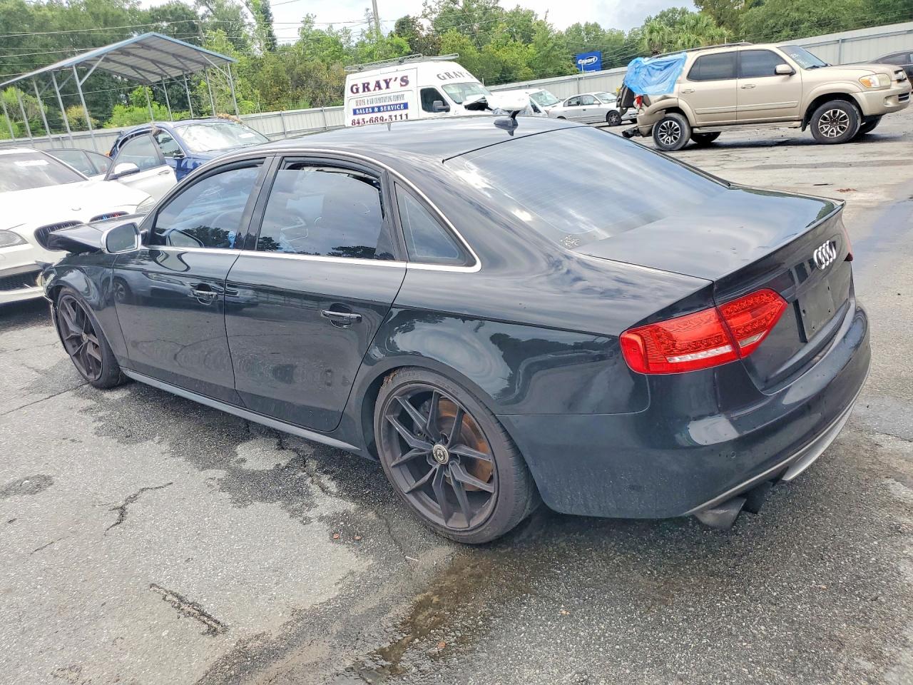 2012 Audi S4 Premium Plus Black vin: WAUBGAFL1CA113124