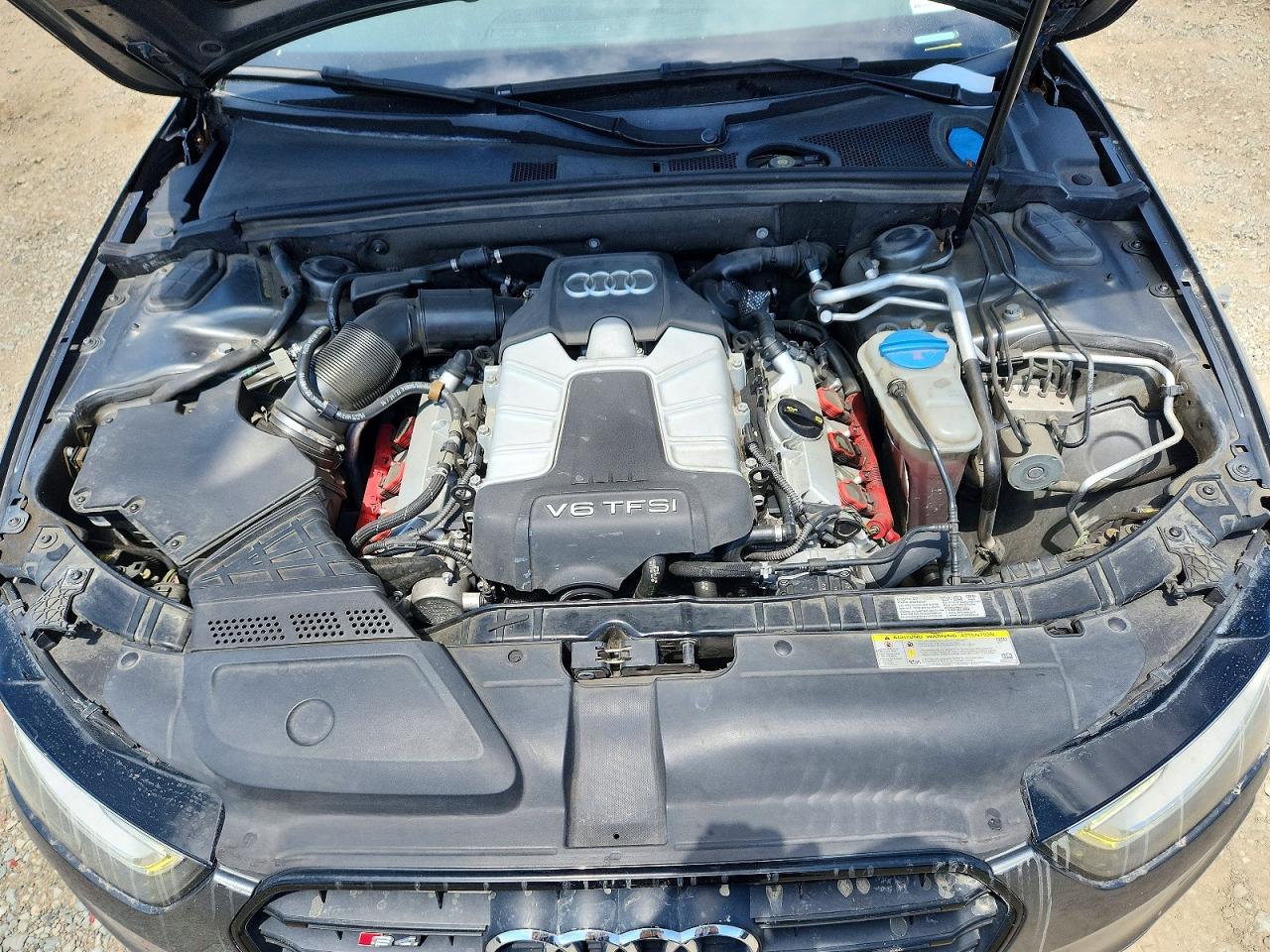 2015 Audi S4 Premium Plus Charcoal vin: WAUBGAFL1FA067492