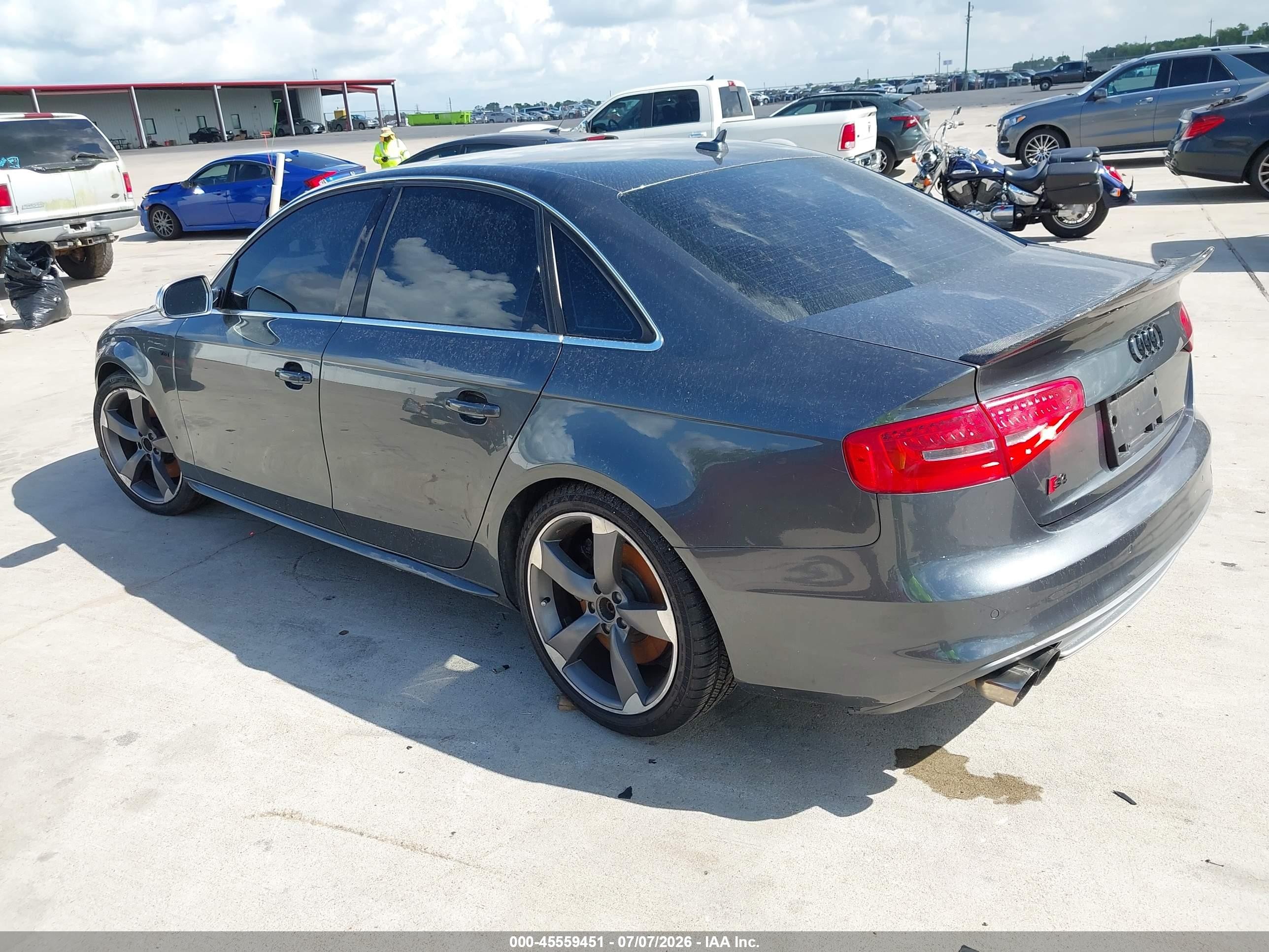 2015 Audi S4 3.0t Premium Plus Gray vin: WAUBGAFL1FA076791