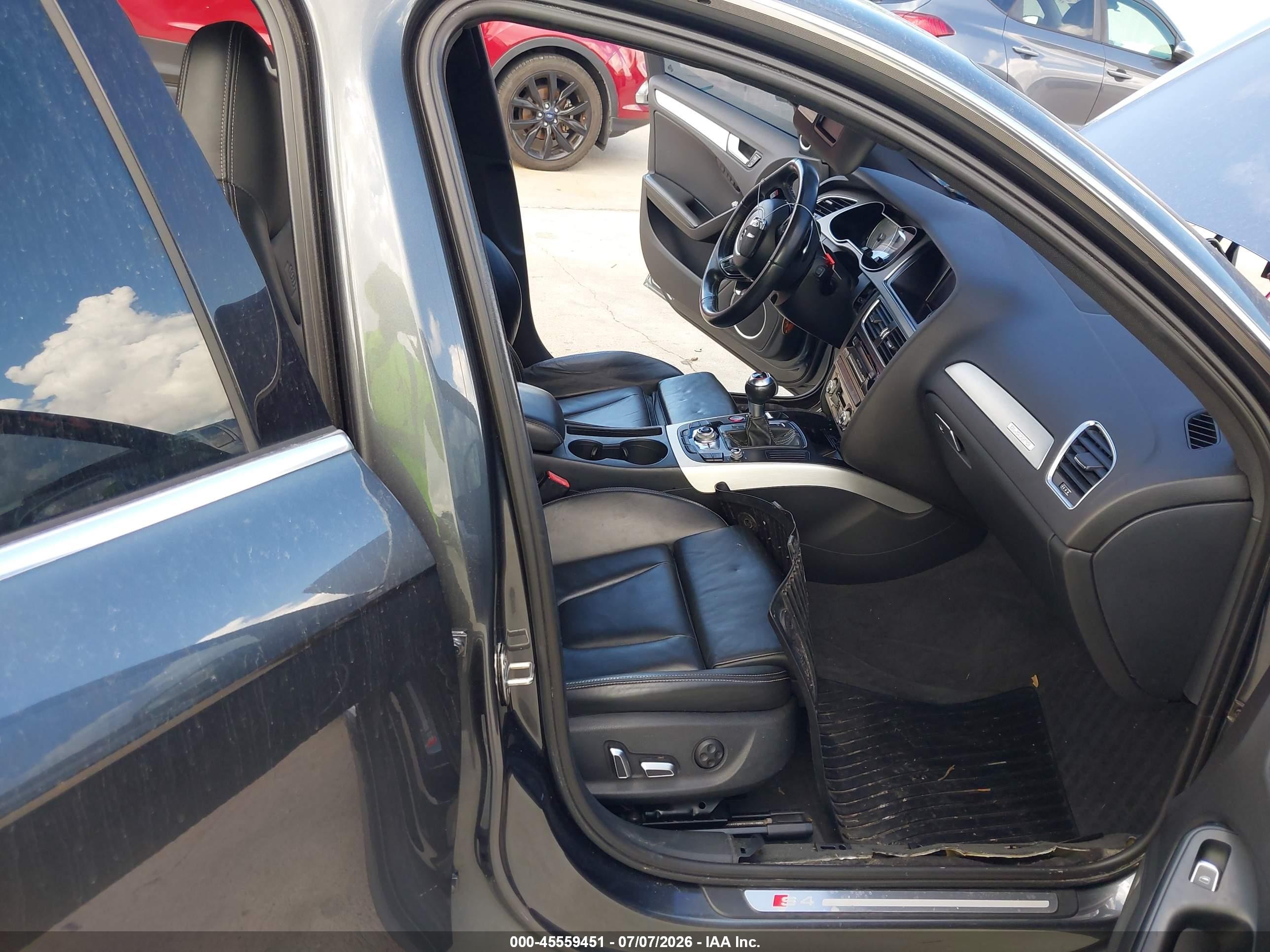 2015 Audi S4 3.0t Premium Plus Gray vin: WAUBGAFL1FA076791