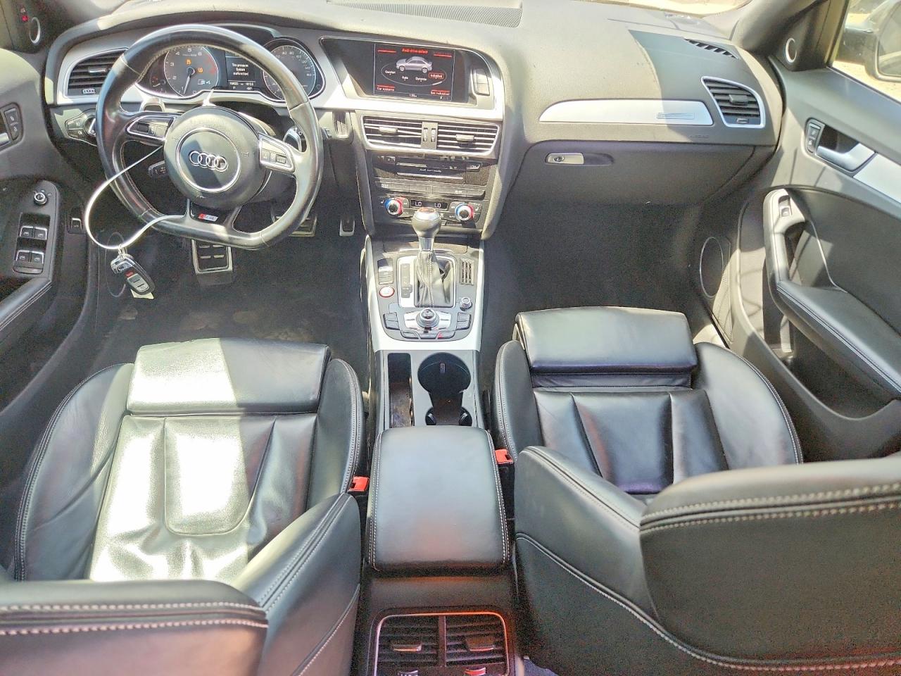 2015 Audi S4 Premium Plus Черный vin: WAUBGAFL1FA089167