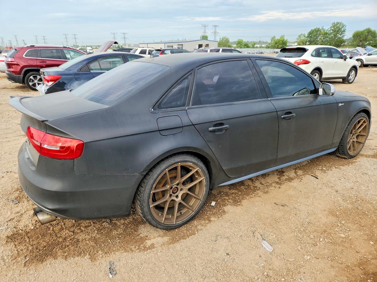 2015 Audi S4 Premium Plus Black vin: WAUBGAFL1FA117310