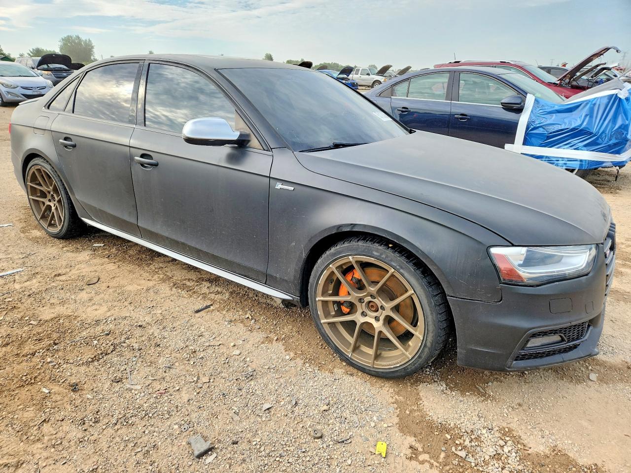 2015 Audi S4 Premium Plus Black vin: WAUBGAFL1FA117310
