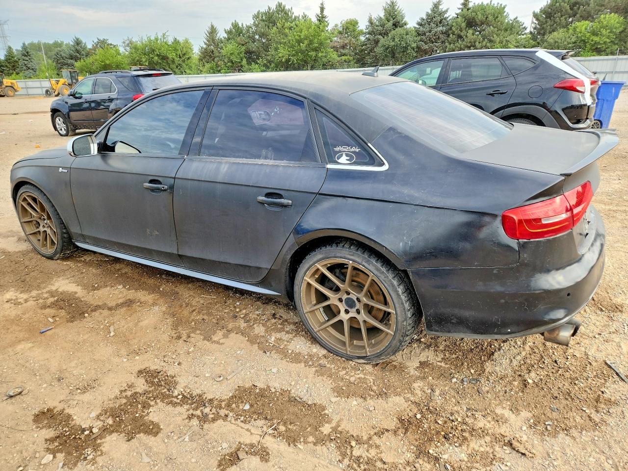 2015 Audi S4 Premium Plus Black vin: WAUBGAFL1FA117310