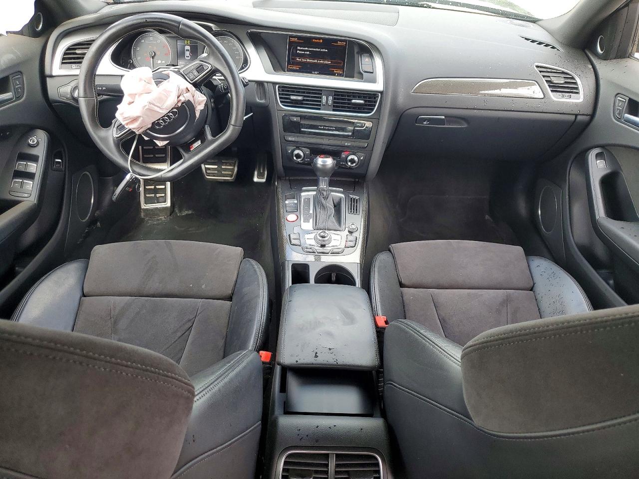 2016 Audi S4 Premium Plus Blue vin: WAUBGAFL1GA002854