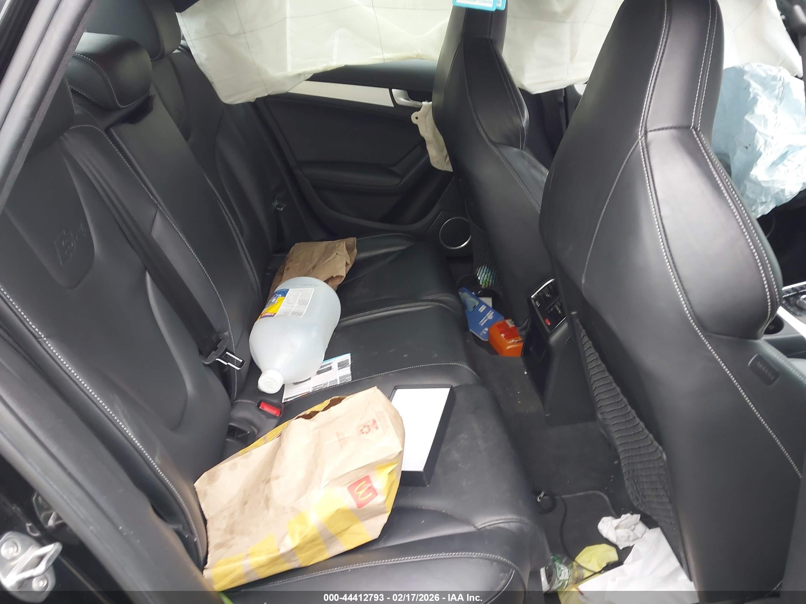 2012 Audi S4 3.0 Premium Plus Черный vin: WAUBGAFL2CA073815