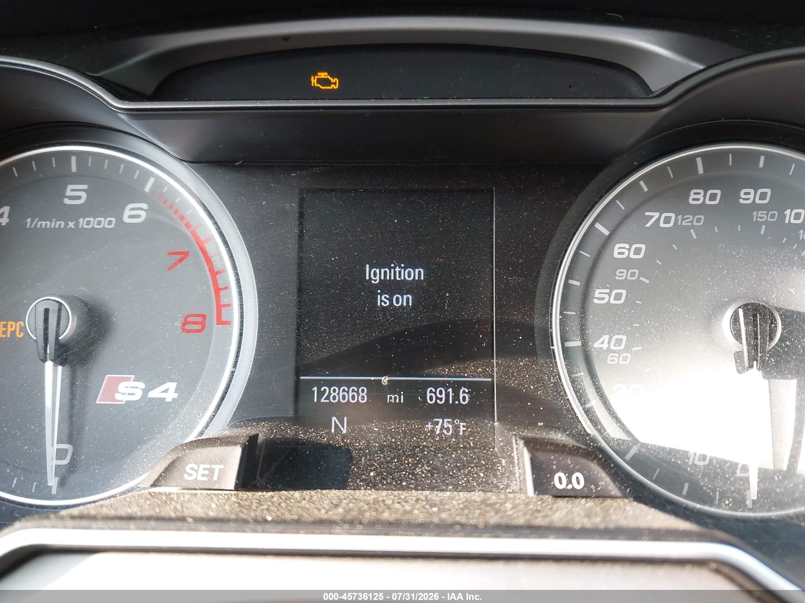 2013 Audi S4 3.0t Premium Plus Black vin: WAUBGAFL2DA055252