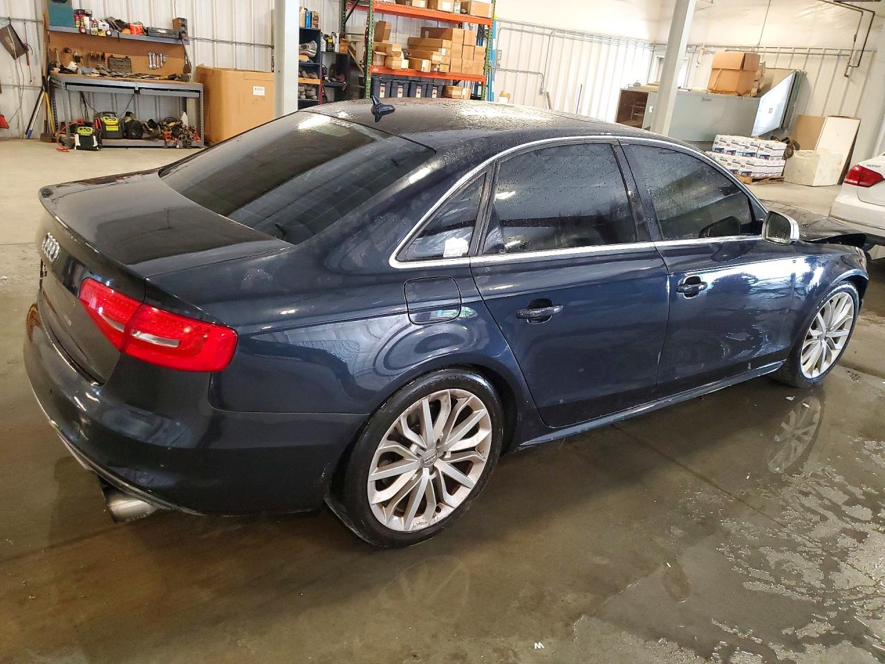 2013 Audi S4 Premium Plus Blue vin: WAUBGAFL2DA107253