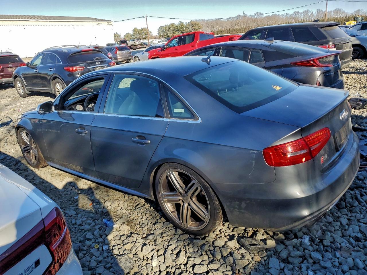 2013 Audi S4 Premium Plus Gray vin: WAUBGAFL2DA188903